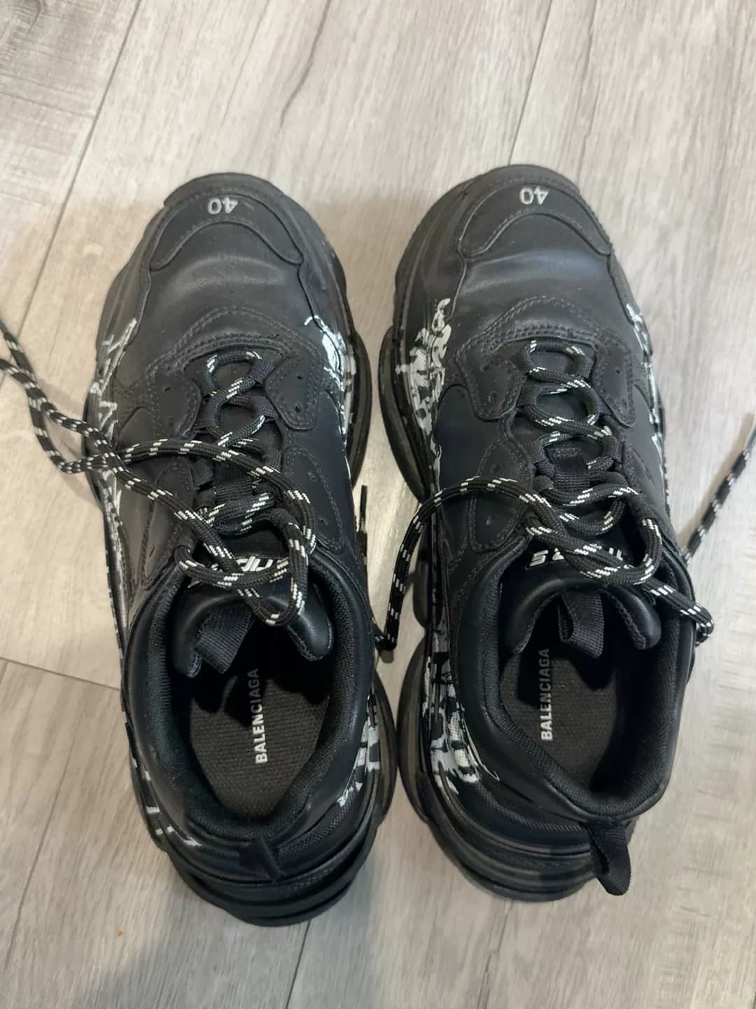 Мужская обувь Balenciaga Balenciaga Triple S, 100%