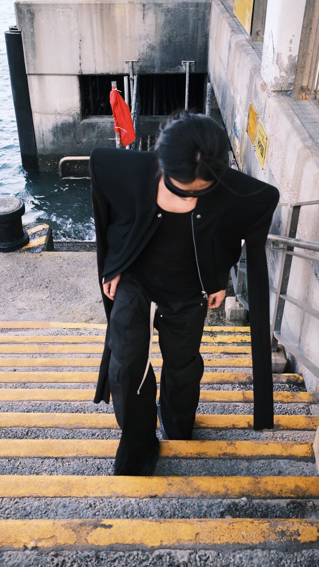 Летная куртка Rick Owens 23fw с шерстяной подкладкой на плечах