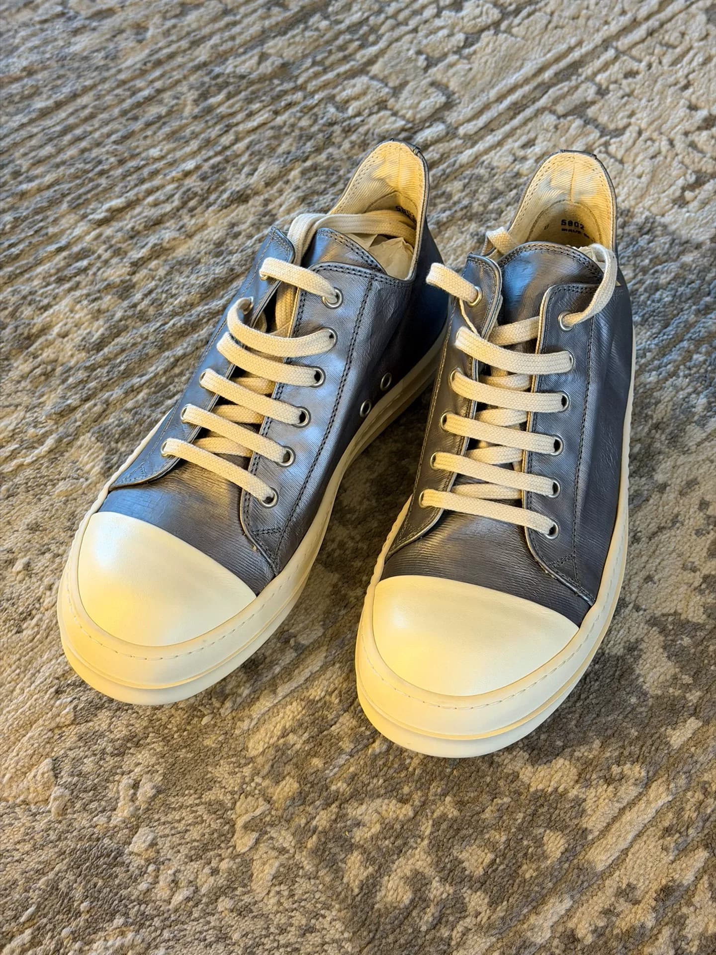 Туфли с низким берцем от Rick Owens drkshdw