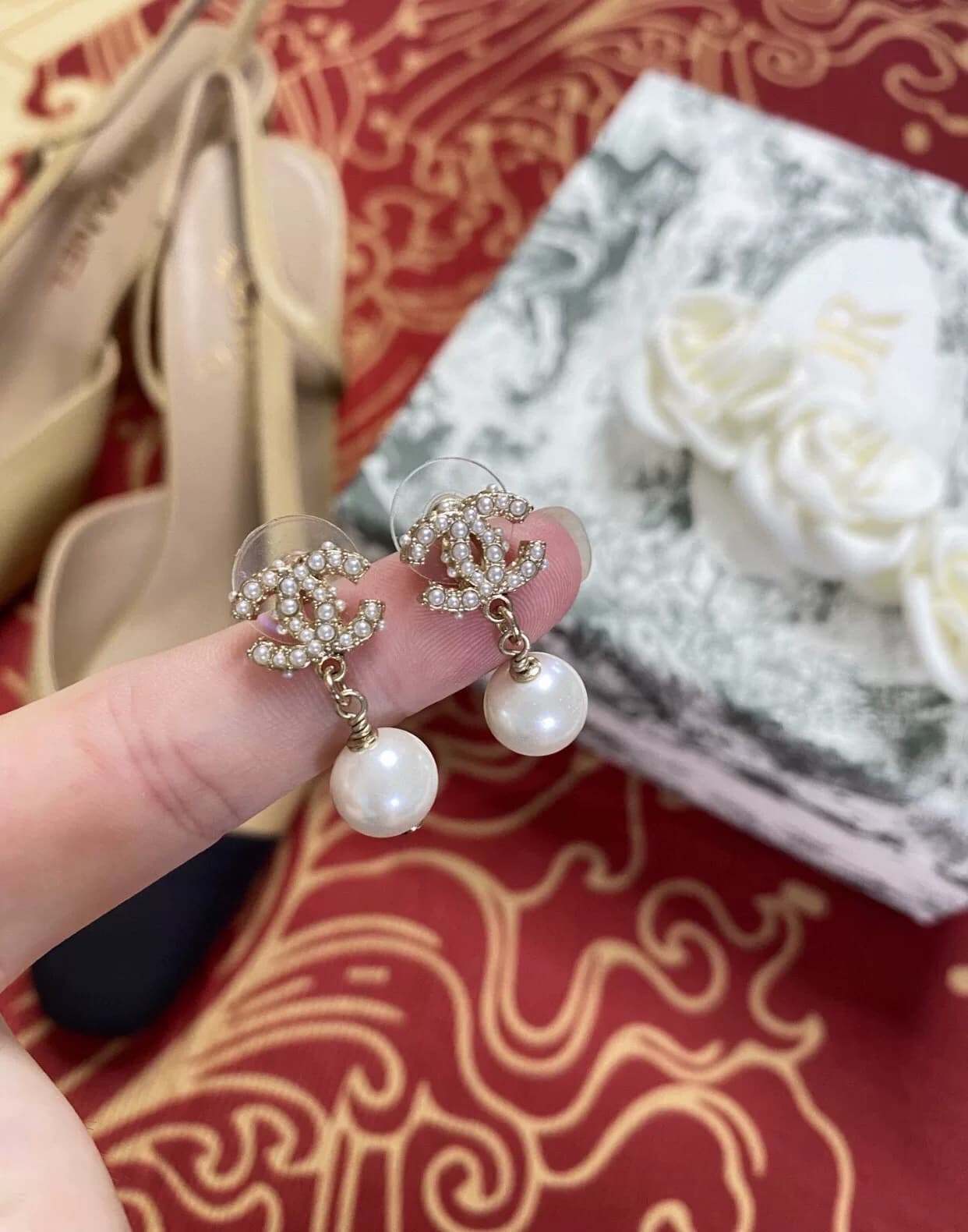 Chanel Chanel Double C Pearl #Шанель/Покупка на прилавке Chanel