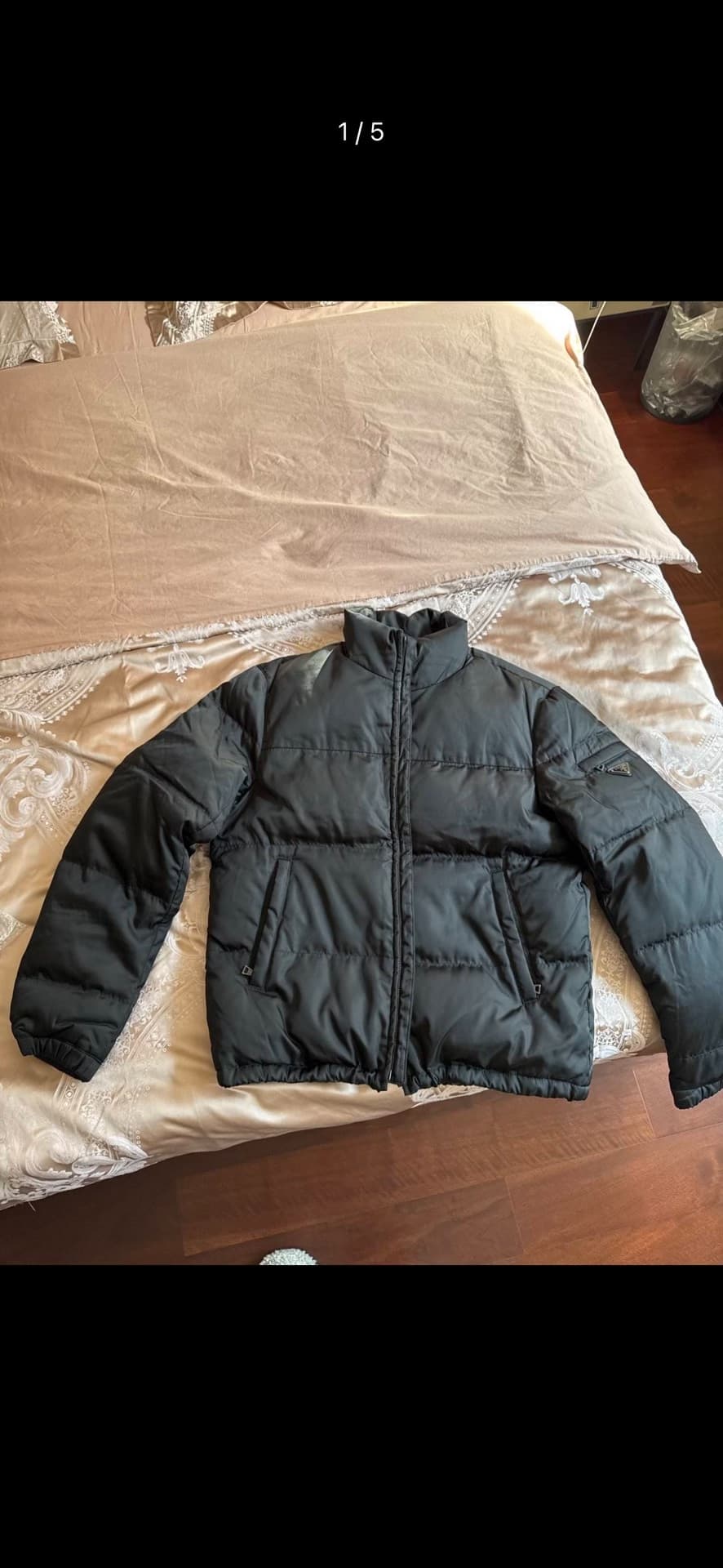 пуховик prada 50.L код