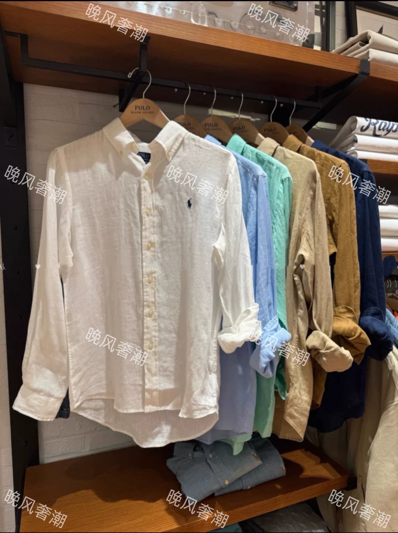 Ralph Lauren Мужская/женская льняная подкладка Ralph Lauren