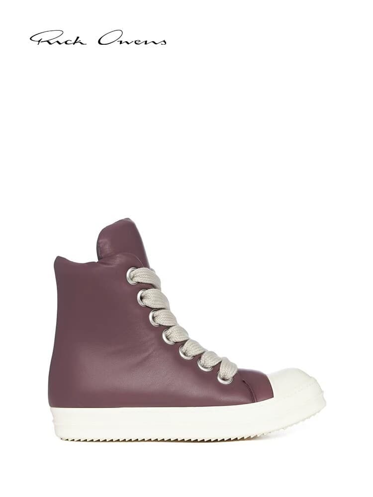 RICK OWENS женские легкие и мягкие широкие ботинки Rick OWENS с подкладкой из овчины