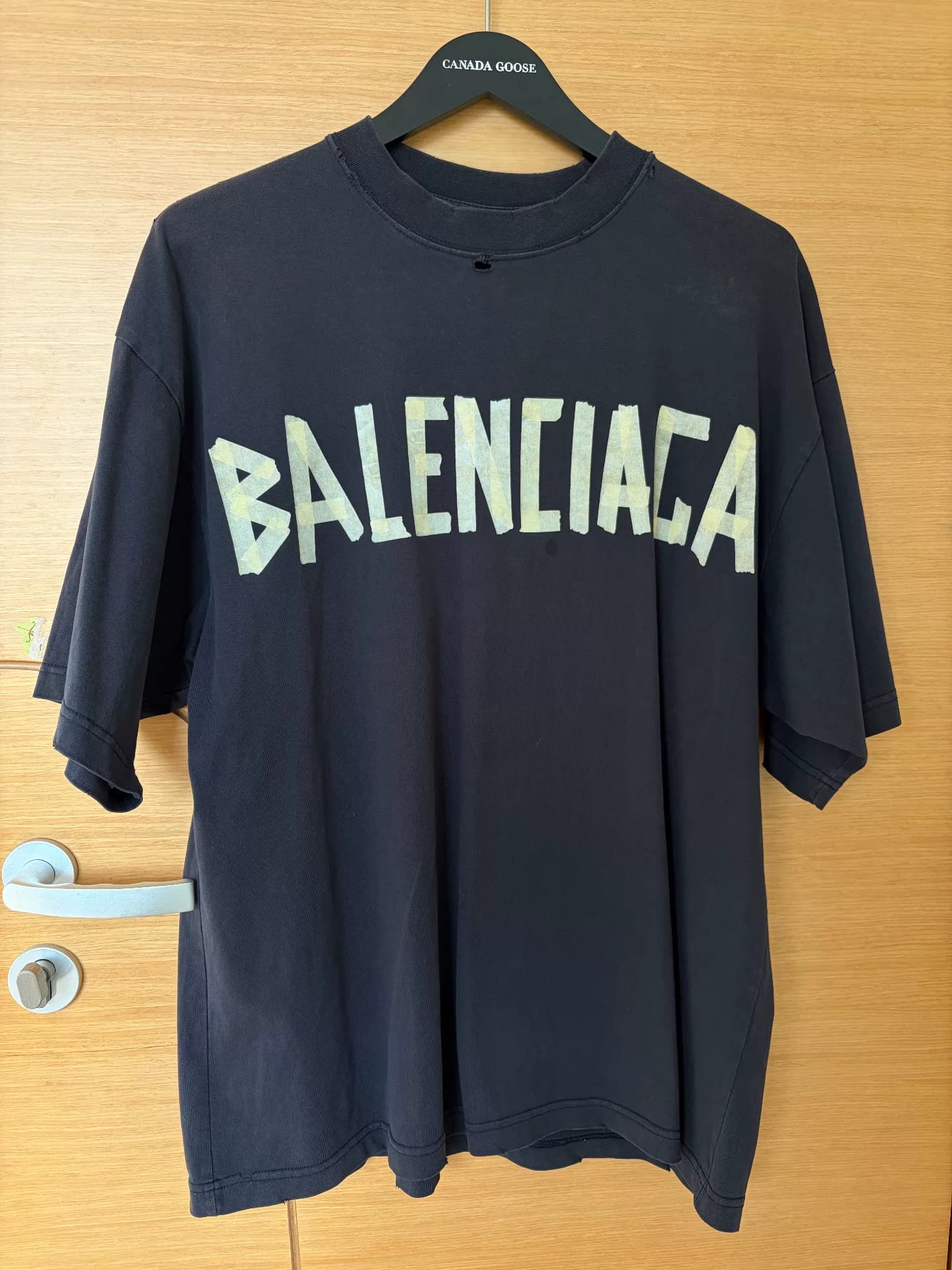 BALENCIAGA Баленсиага с двойной передней частью, большая версия