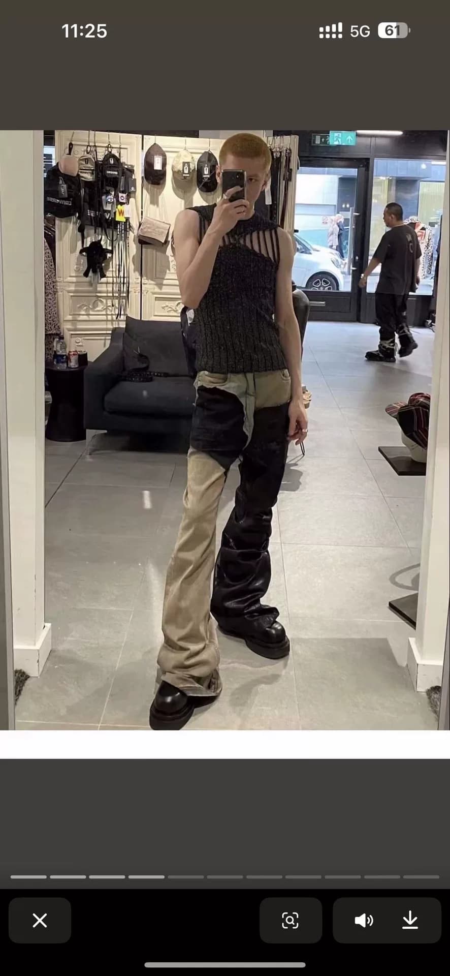 Совершенно новые мужские джинсы RICKOWENS размера S