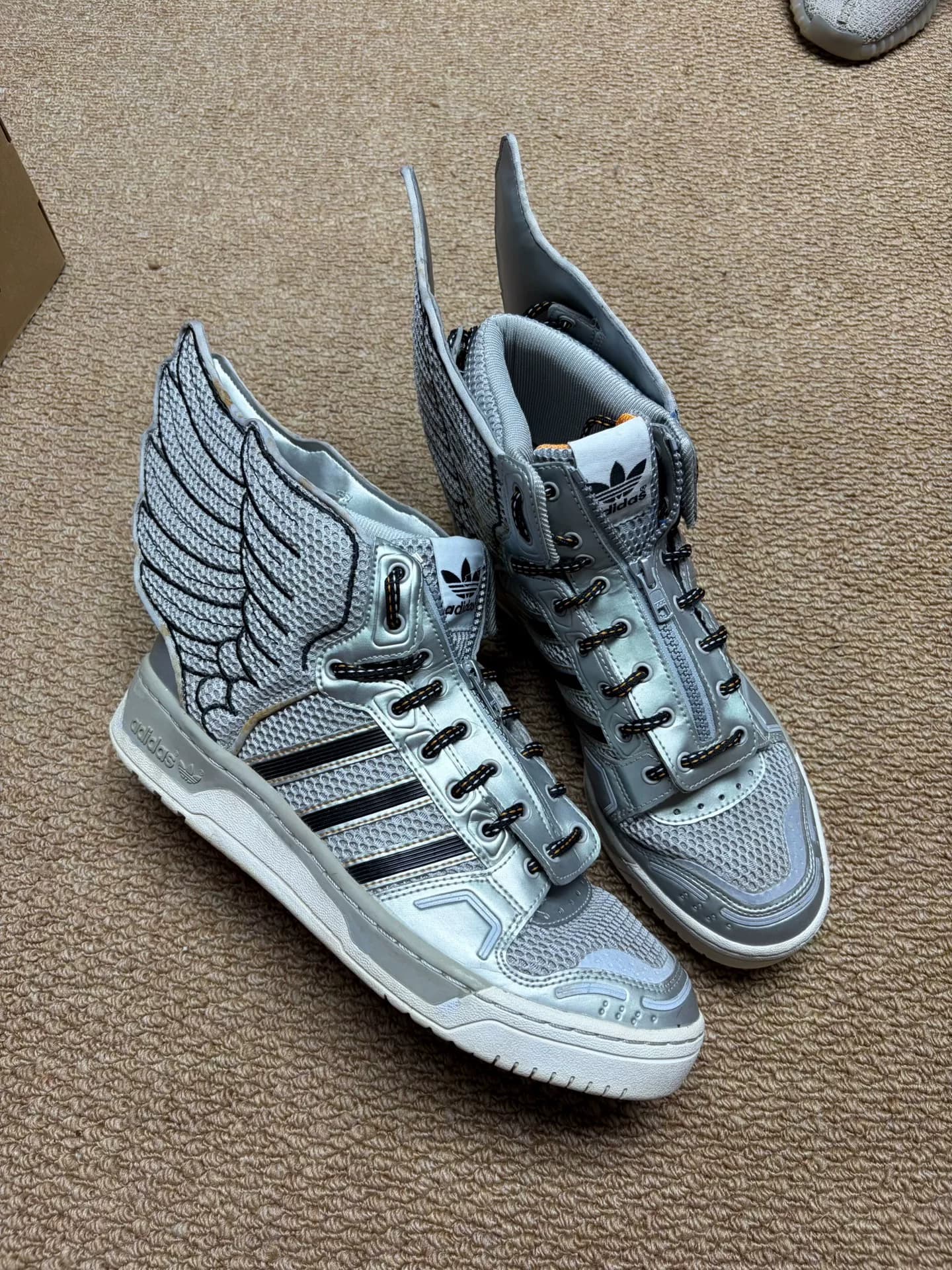 adidas светоотражающие кроссовки Adidas jeremyscourt 3m wing shoes