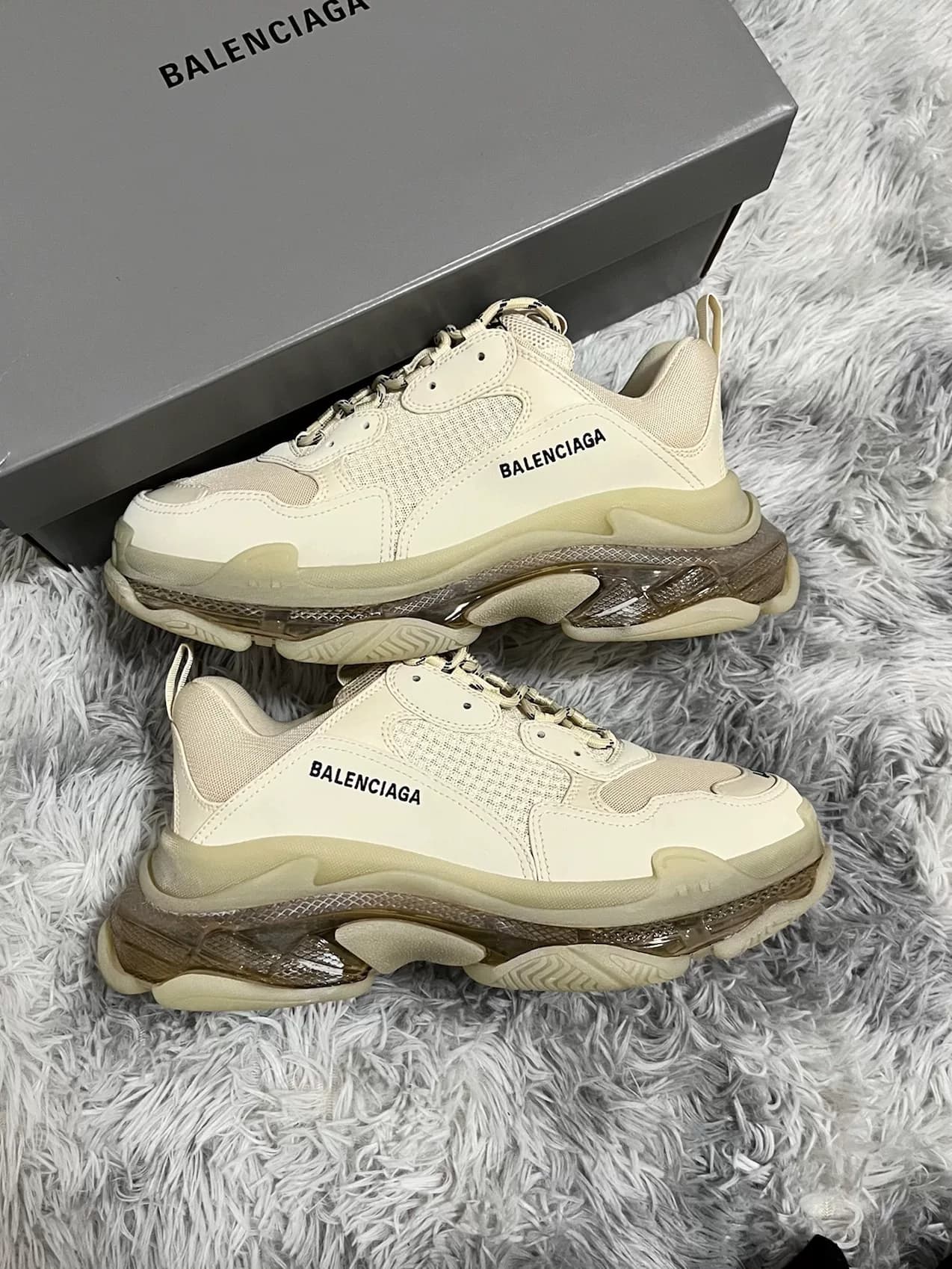 Balenciaga Баленсиага Тройная Прозрачная