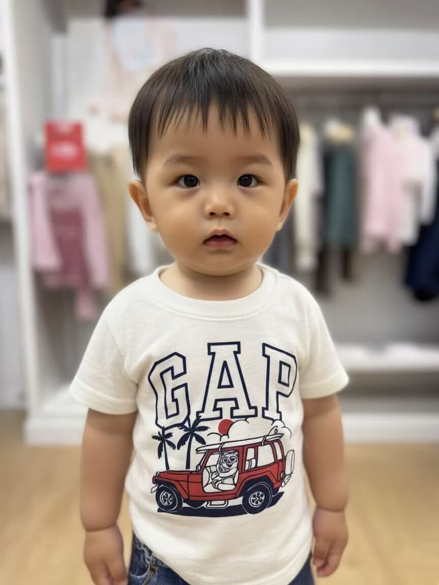 Совершенно новая детская футболка Gap с короткими рукавами