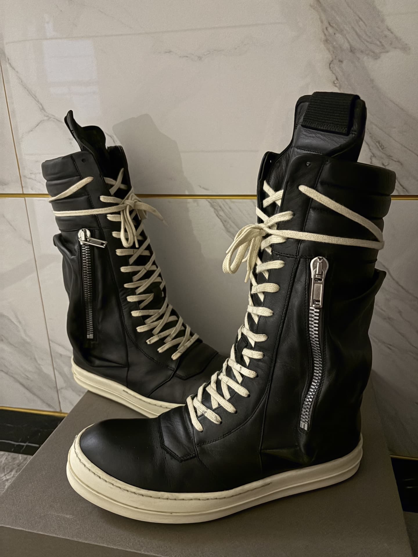 ботинки основной линии rickowens Cargo basket