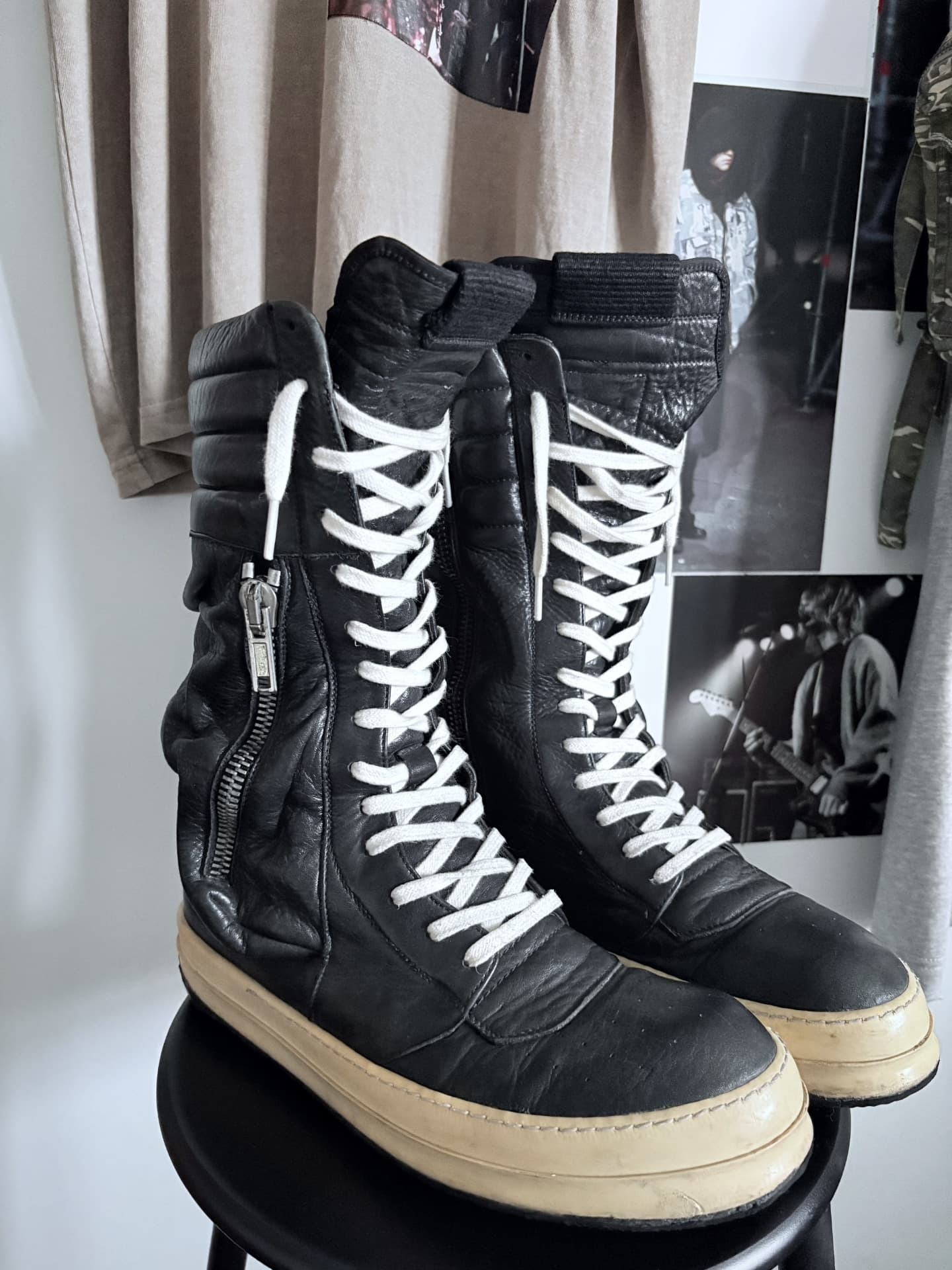 ботинки основной линии rickowens Cargo basket