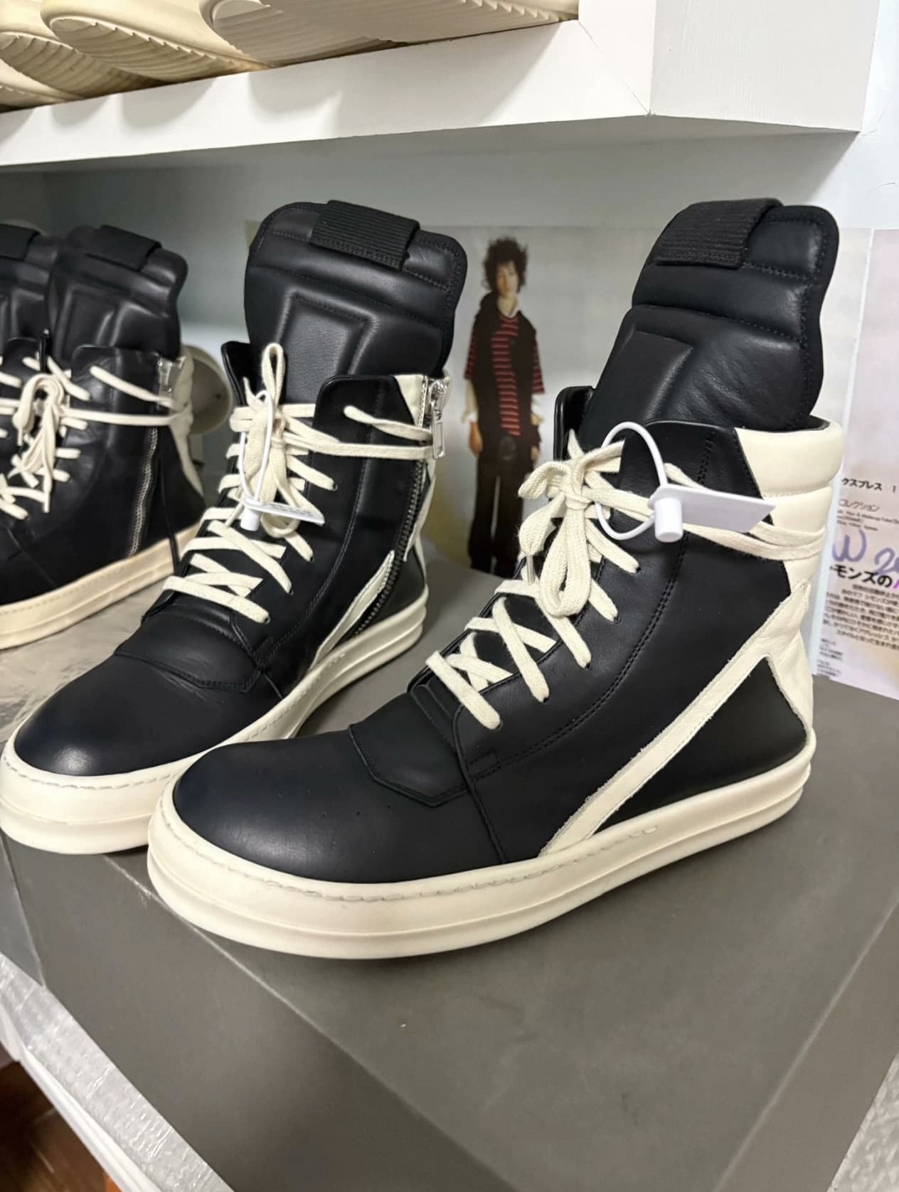 перевернутый треугольник из воловьей кожи основной линии rickowens 23 новых