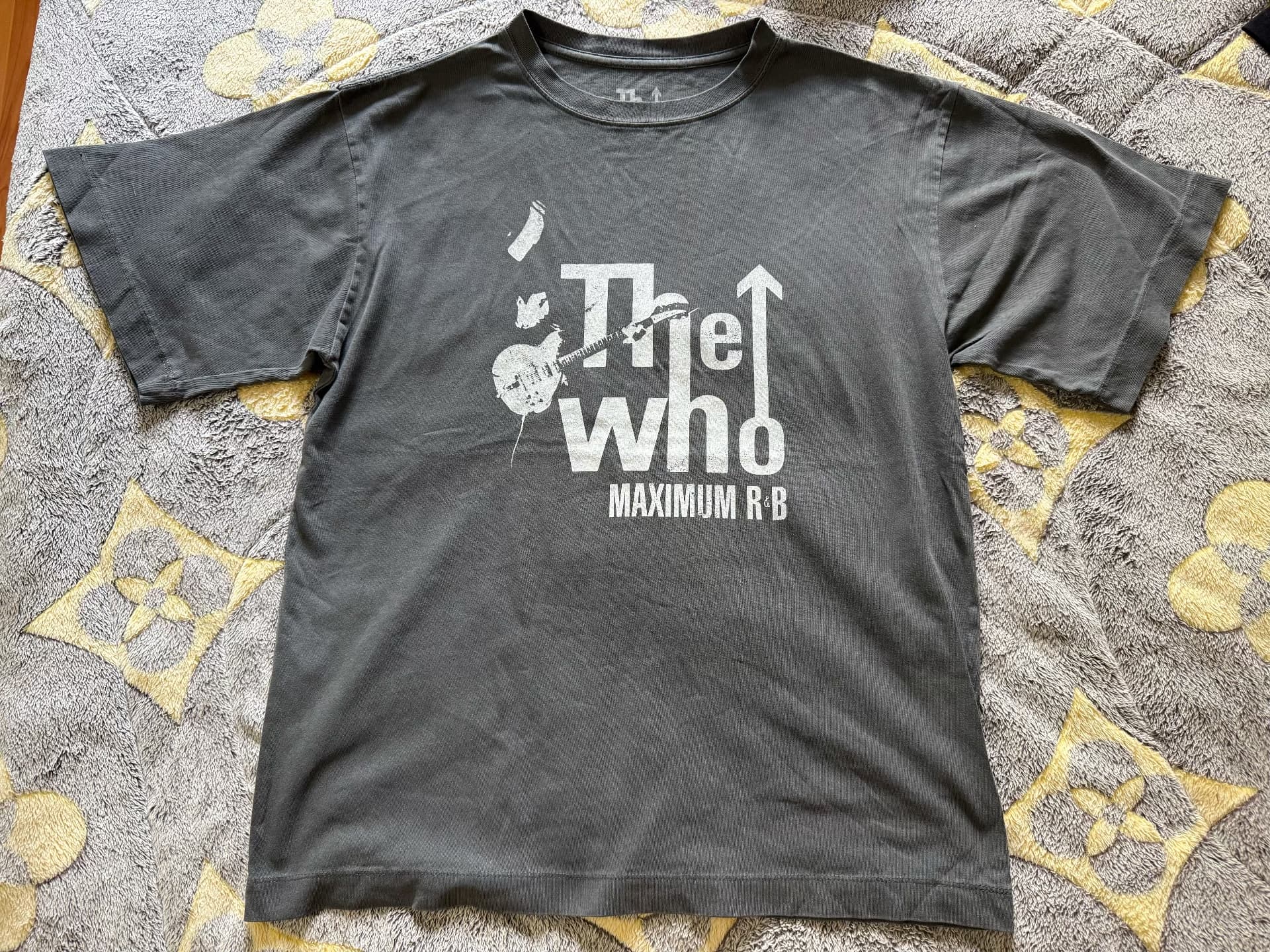 Винтажная футболка с коротким рукавом группы The Who