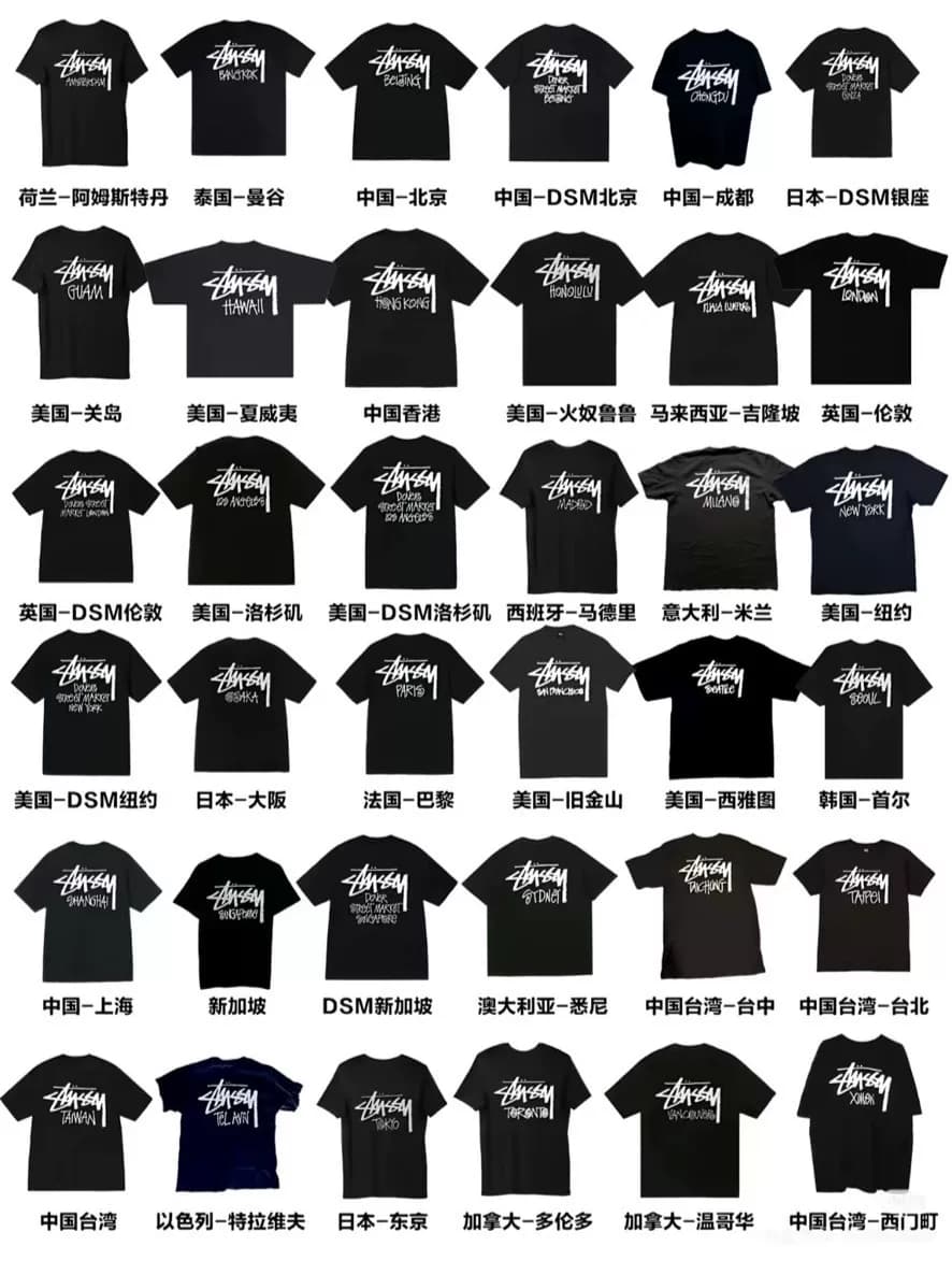 Лимитированная коллекция stussy Summer City