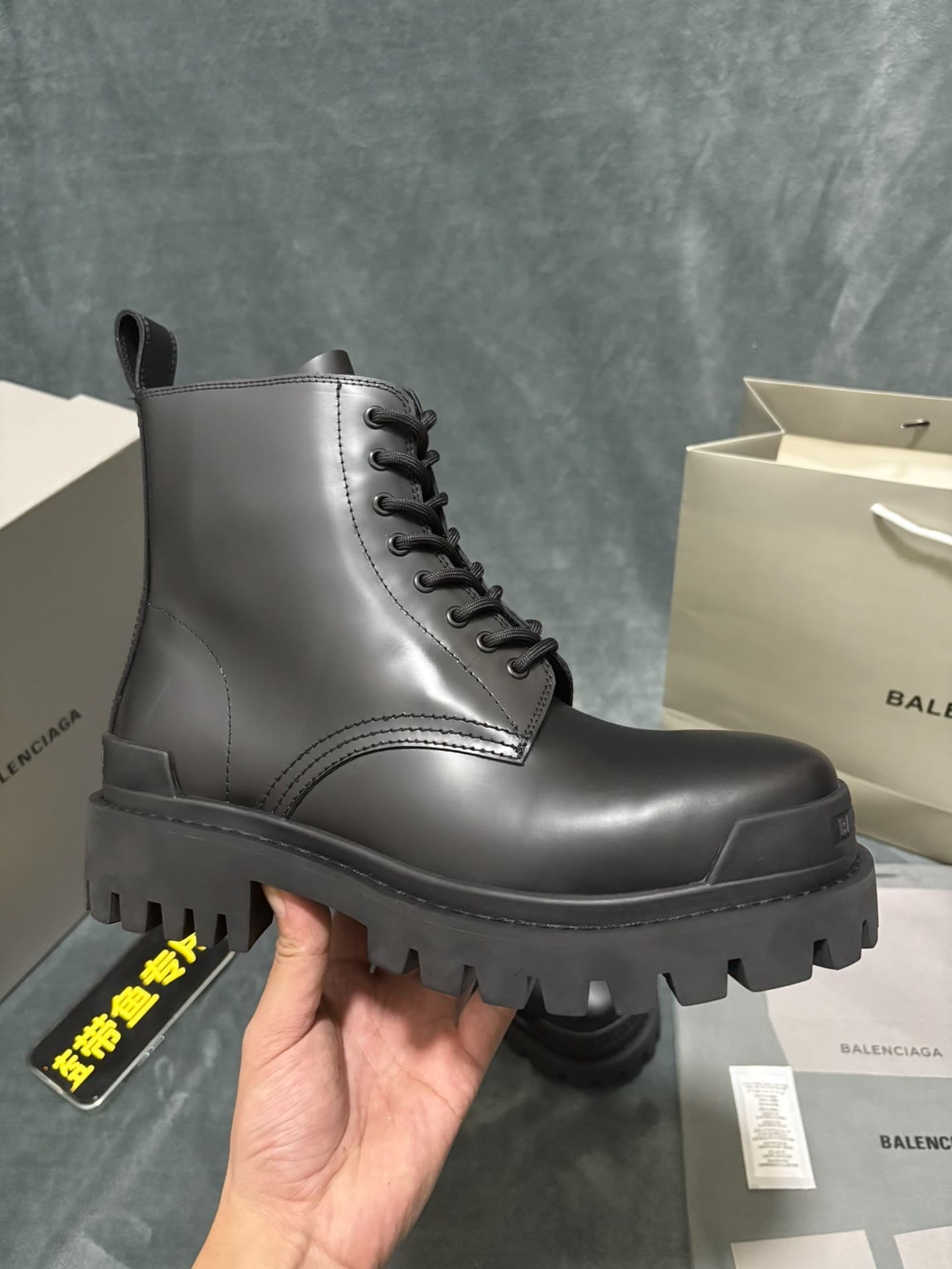 Баленсиага Balenciaga STRIKE повседневные туфли-дерби на толстой подошве большого размера