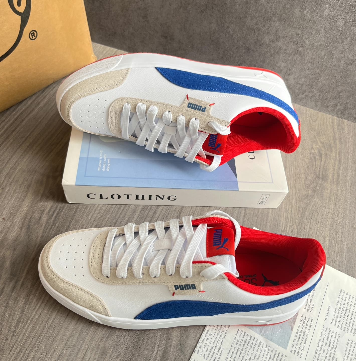Кроссовки Puma +Puma+Court+Legend+Lo+ строчка