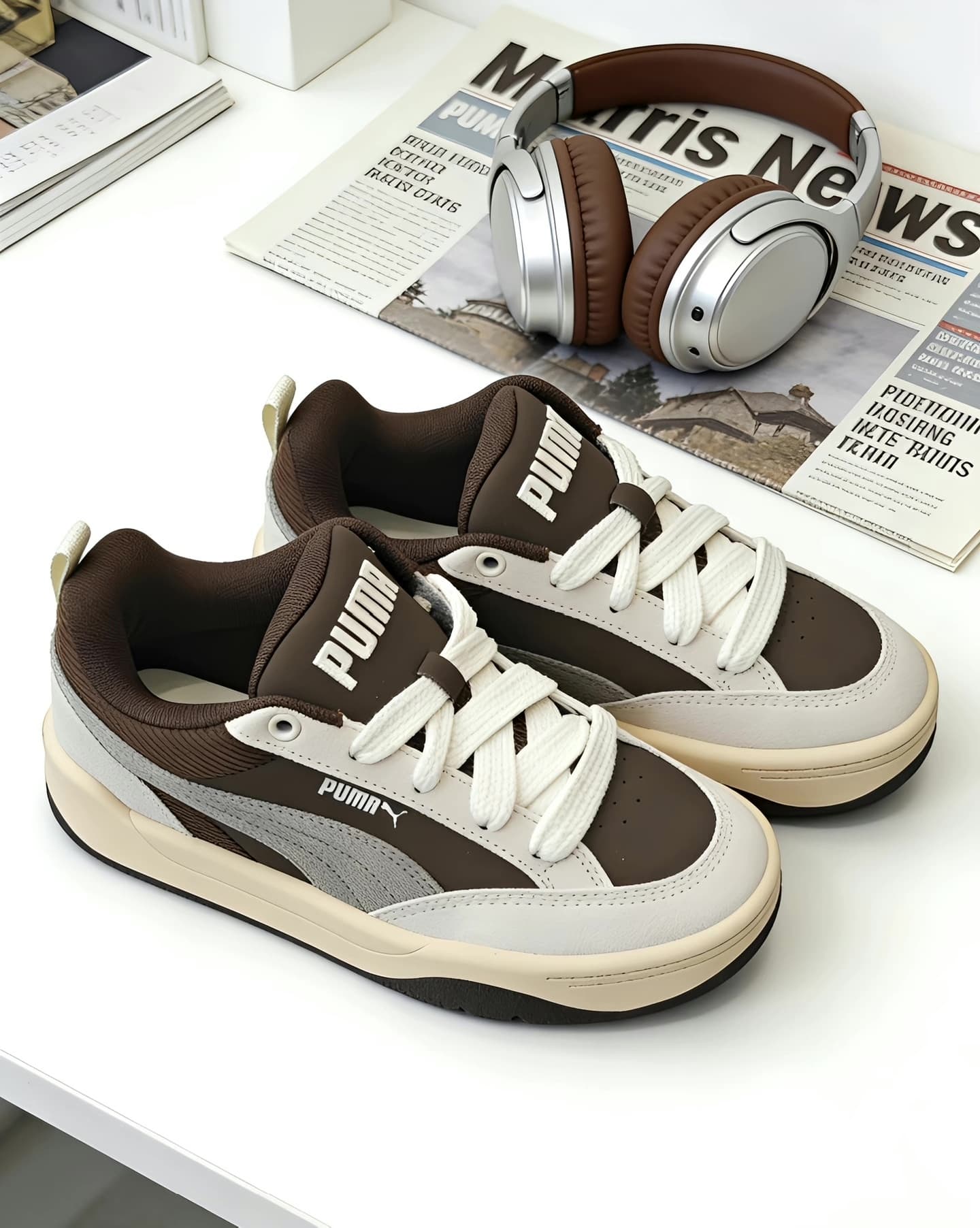 Puma/Новые брендовые кроссовки Puma bread от Puma - классические универсальные кроссовки, выполненные в классическом стиле.