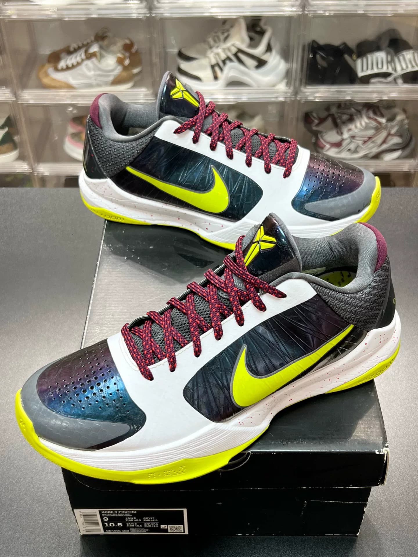 Оригинальная коробка NIKE ZK5 Kobe Protro Clown 42,5 размера