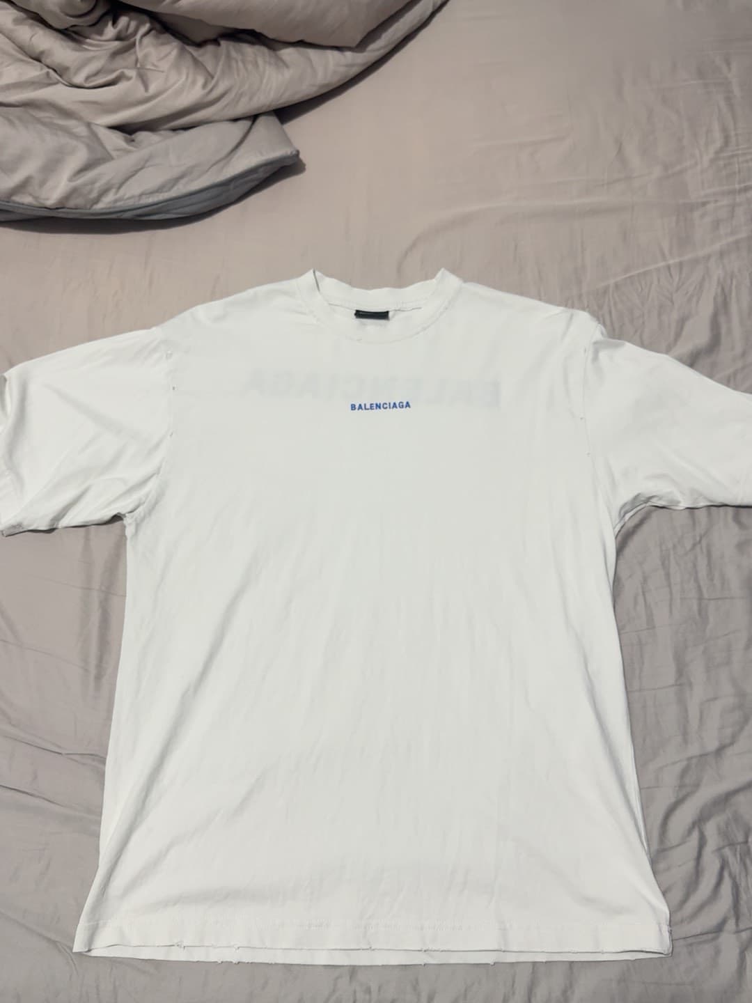 Balenciaga Белая футболка Balenciaga с короткими рукавами XS размера