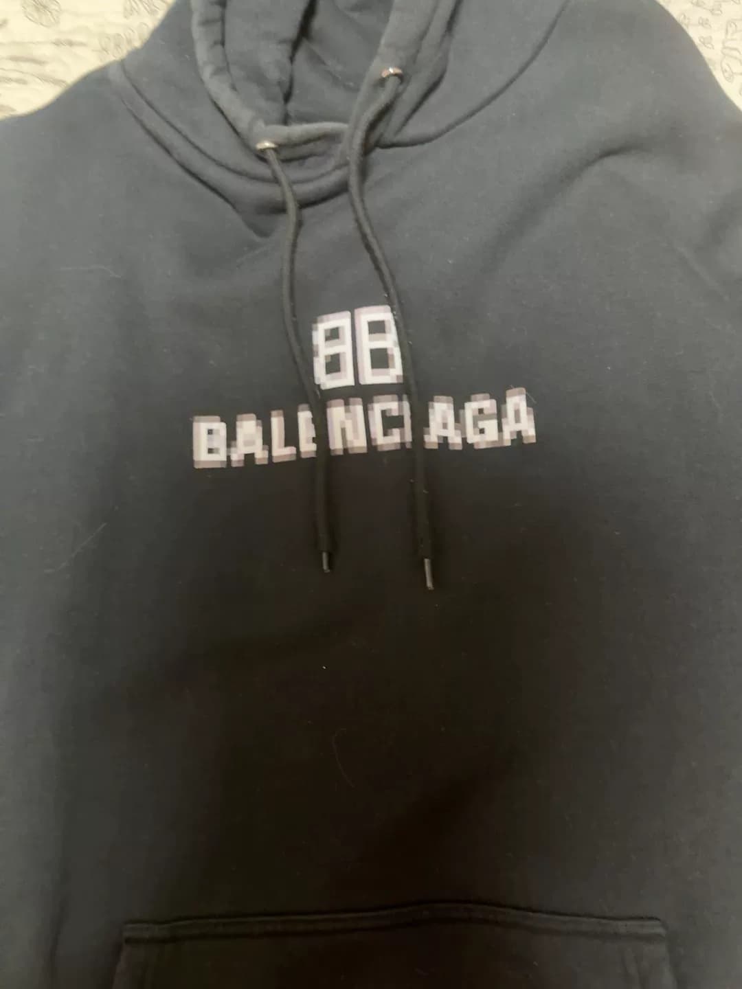 Почти как новый! Мужская толстовка Balenciaga, черная, размер M.