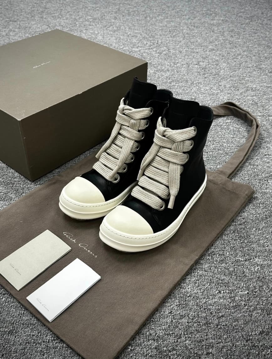 Застежка-молния с круглой головкой RICK OWENS/RO Jumbo Laces