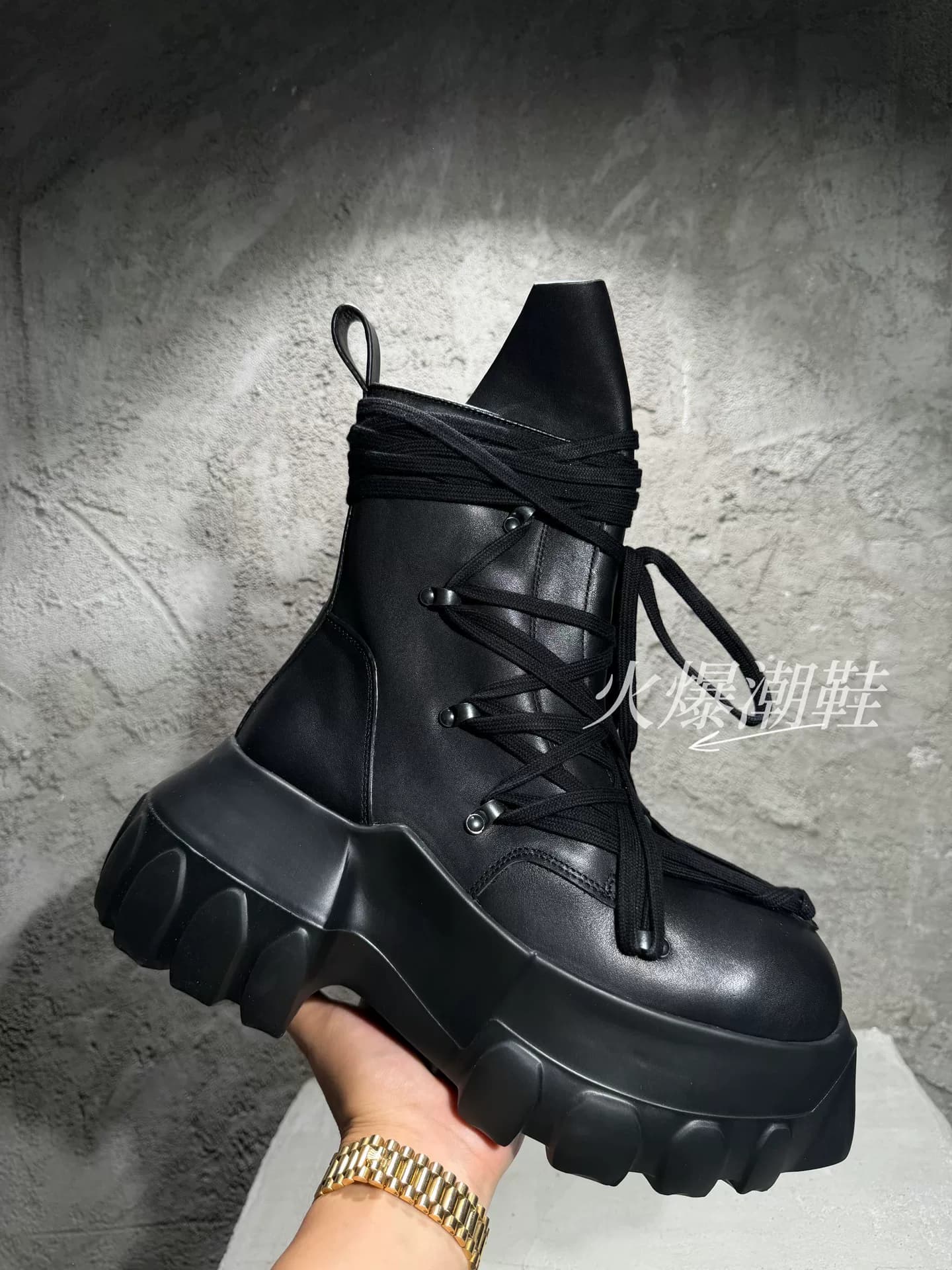 Ботинки RICK OWENS 2026SS нового поколения с осьминожьей подошвой и сумасшедшим ремешком