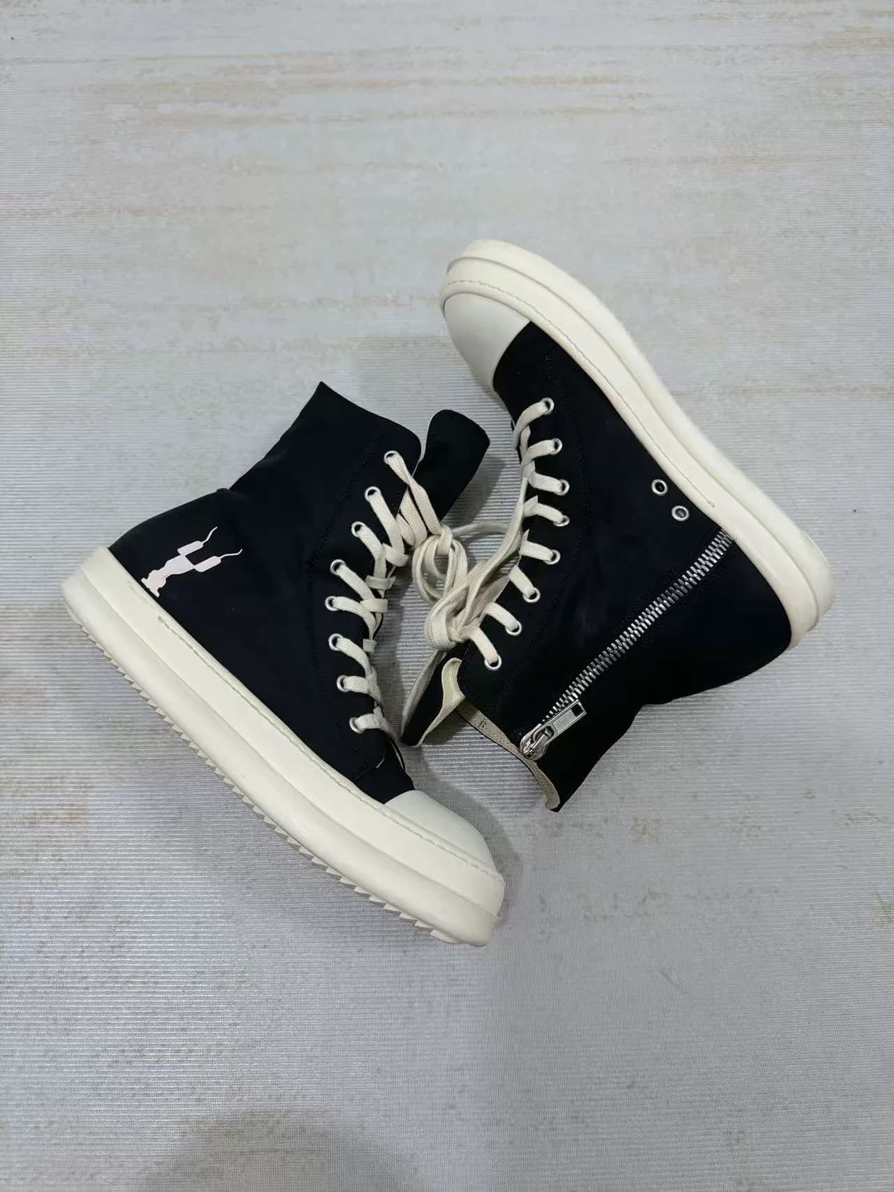 【Сатин 41】 Rick Owens DRKSHDW двухслойный топ с высоким берцем big Kuang