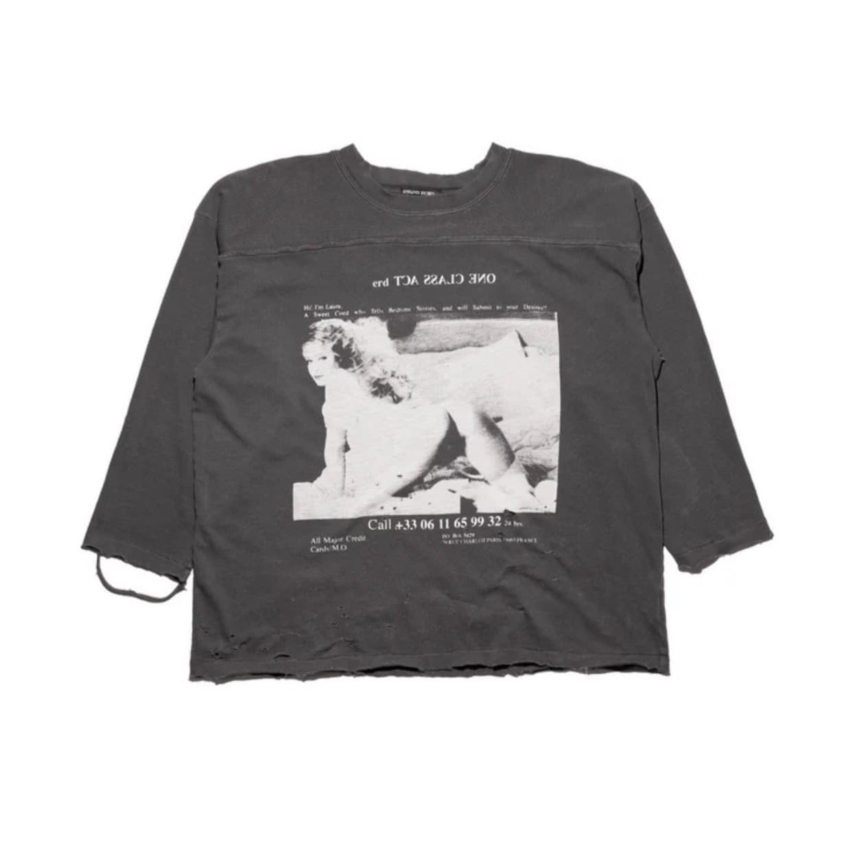 Enfants Riches Deprimes SS26 melancholy rich второго поколения, первоклассная модель для хоккея с шайбой, хоккейная майка с 9-точечным рукавом и длин…