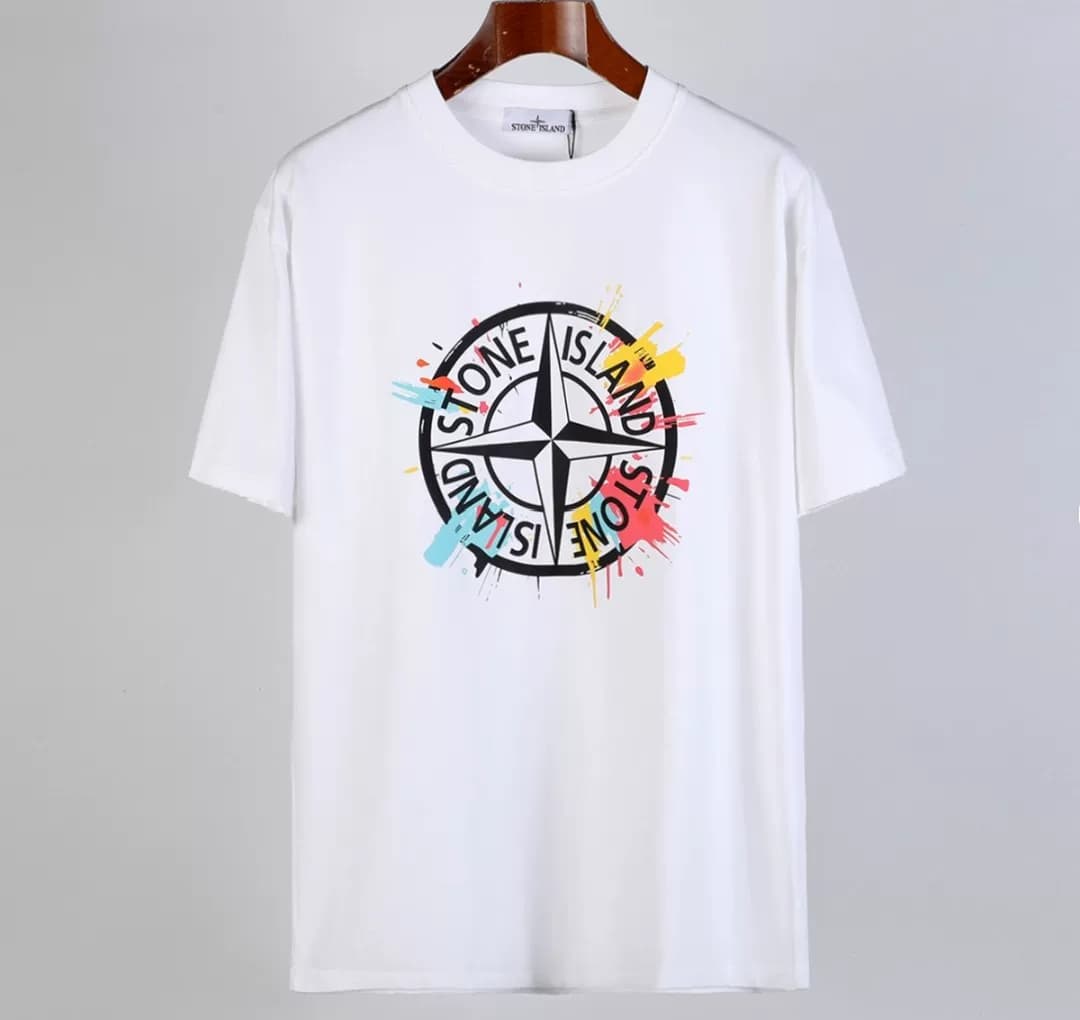 Футболка с коротким рукавом STONE ISLAND Stone ISLAND classic с принтом компаса