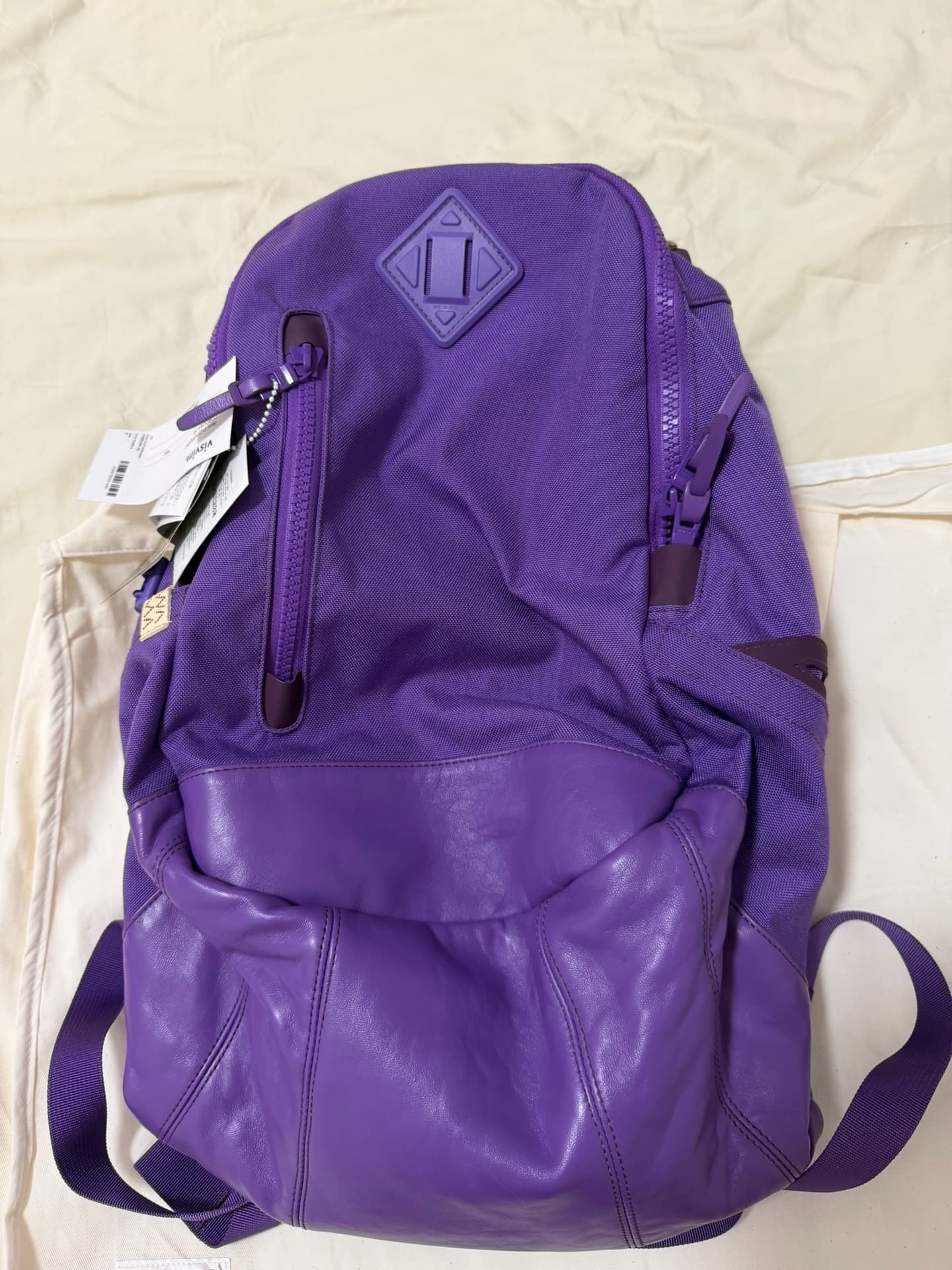 visvim Yamashita purple абсолютно новый, аксессуары только из магазина, полный цвет, гарантия на самостоятельный осмотр