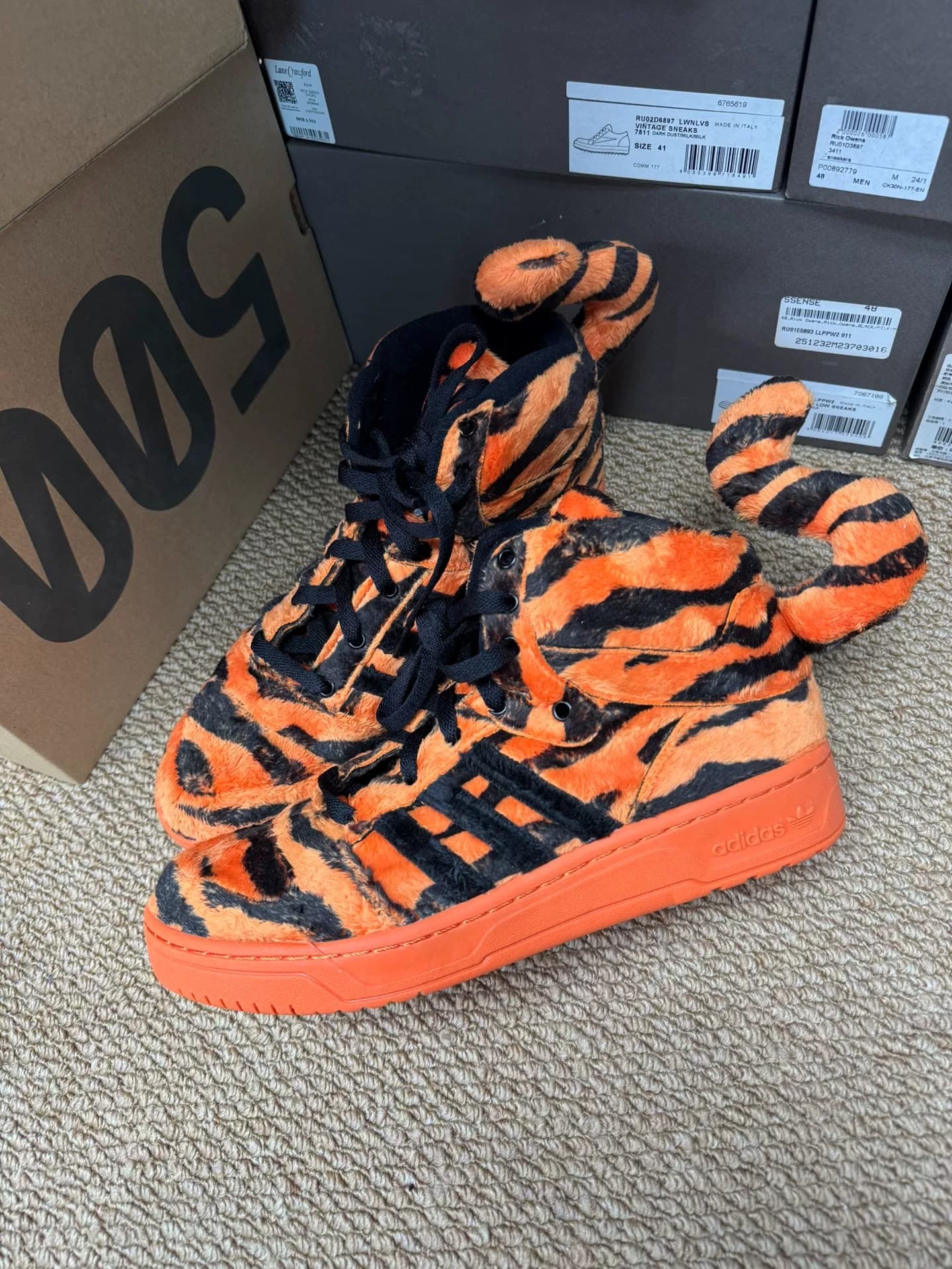кроссовки adidas Adidas Jeremy scott wing shoes Тигр