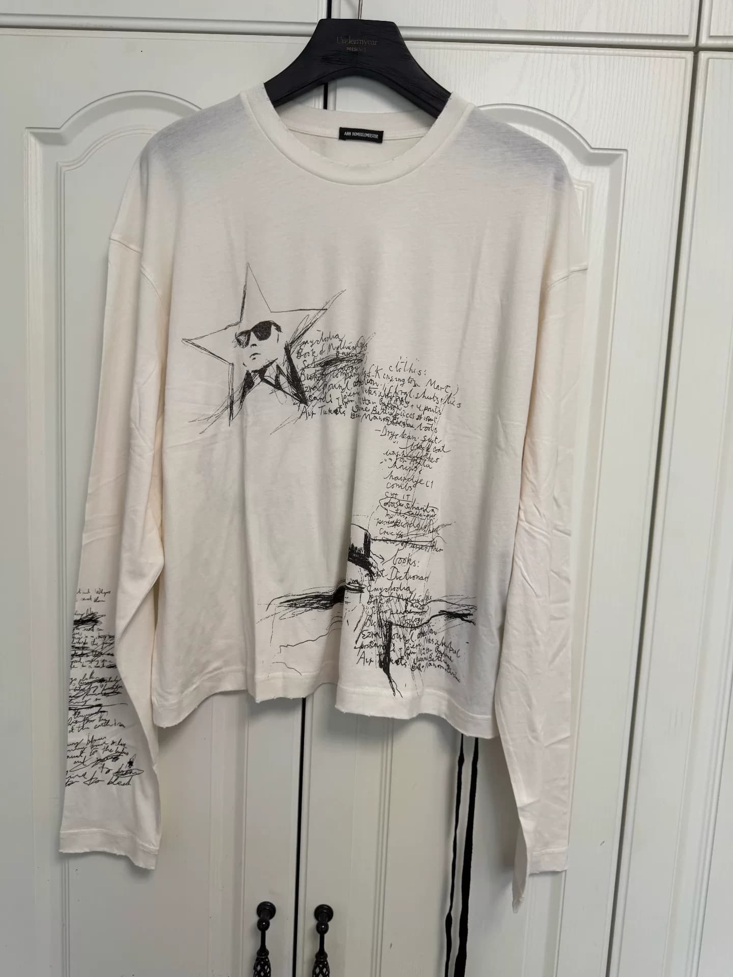 В наличии два куска новой травы Ann Demeulemeester 26ss.