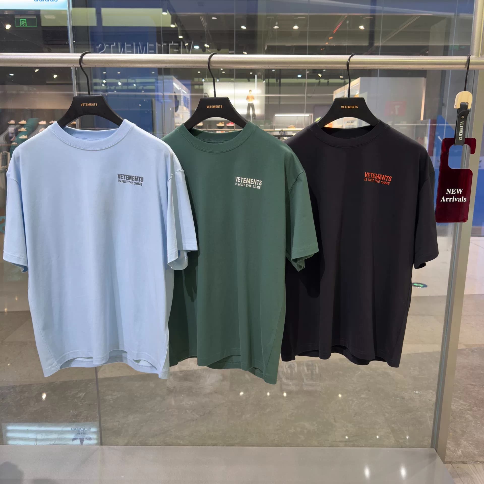 Счетчик VETEMENTS подлинный бренд Witt Mengchao, новинка осени 2025 года, абсолютно новые мужские и женские
