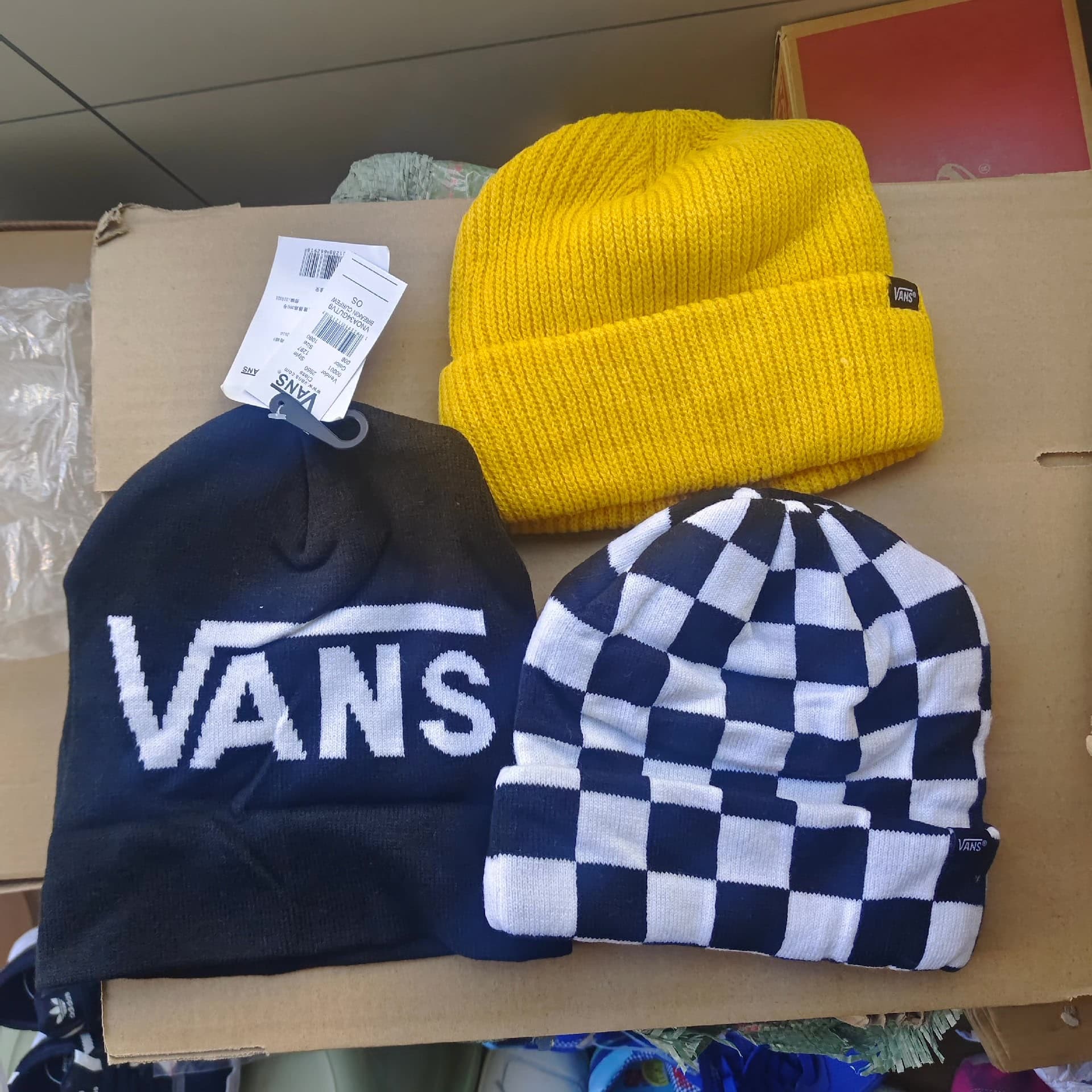 Оригинальные мужские и женские вязаные шапки VANS, теплые головные уборы, шерстяные головные уборы