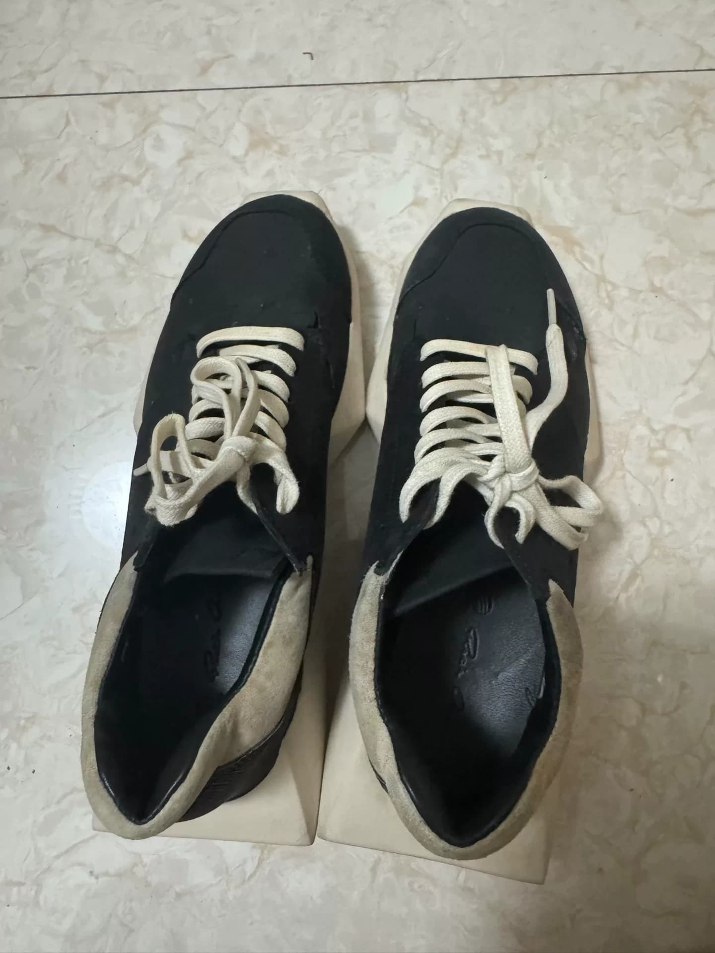 Кроссовки Rick Owens x от кобренда Adidas второго поколения/36.