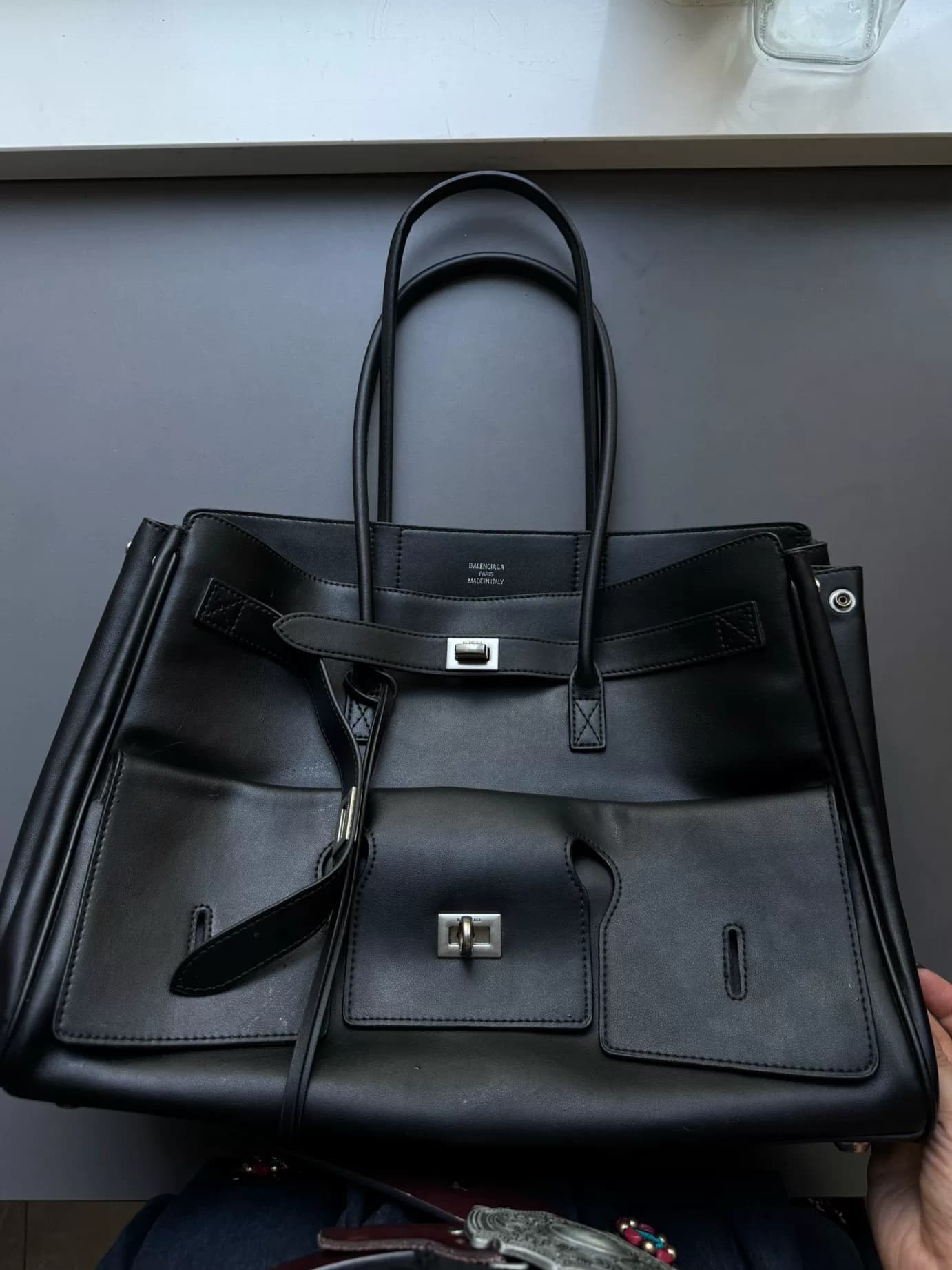 Balenciaga Balenciaga Bel Air Средний черный
