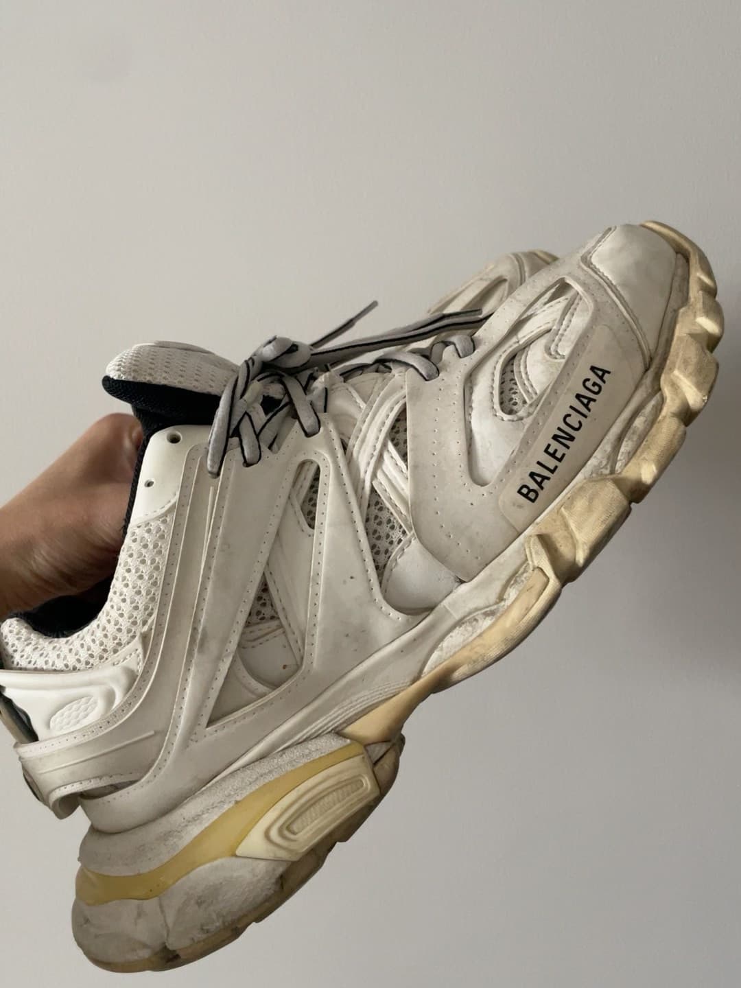 Личная обувь Balenciaga Track 1.0 белые туфли для папы, размер 41
