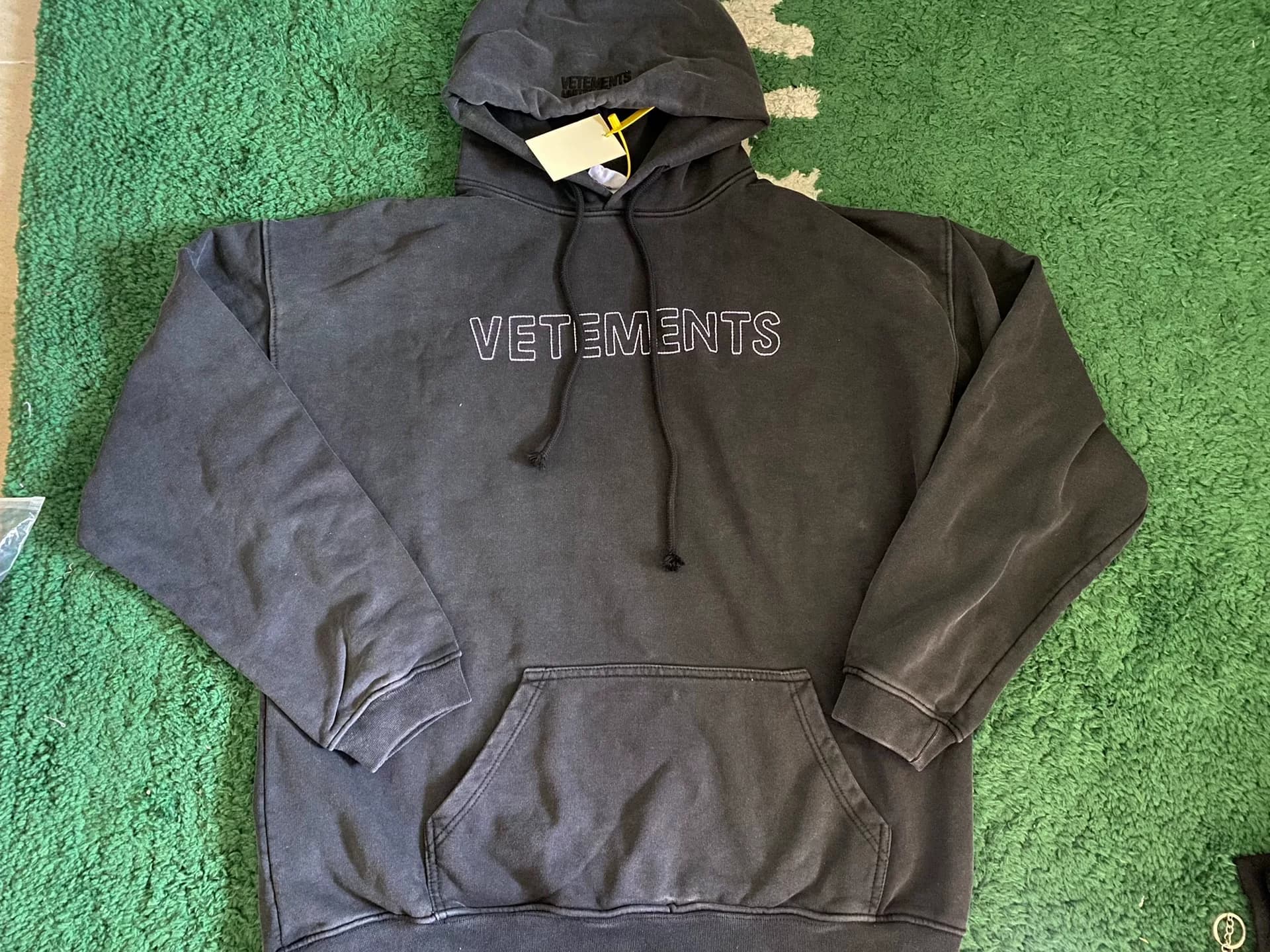 Новый вышитый свитер с капюшоном от VTM/Witt Meng (верхняя версия) 24ss