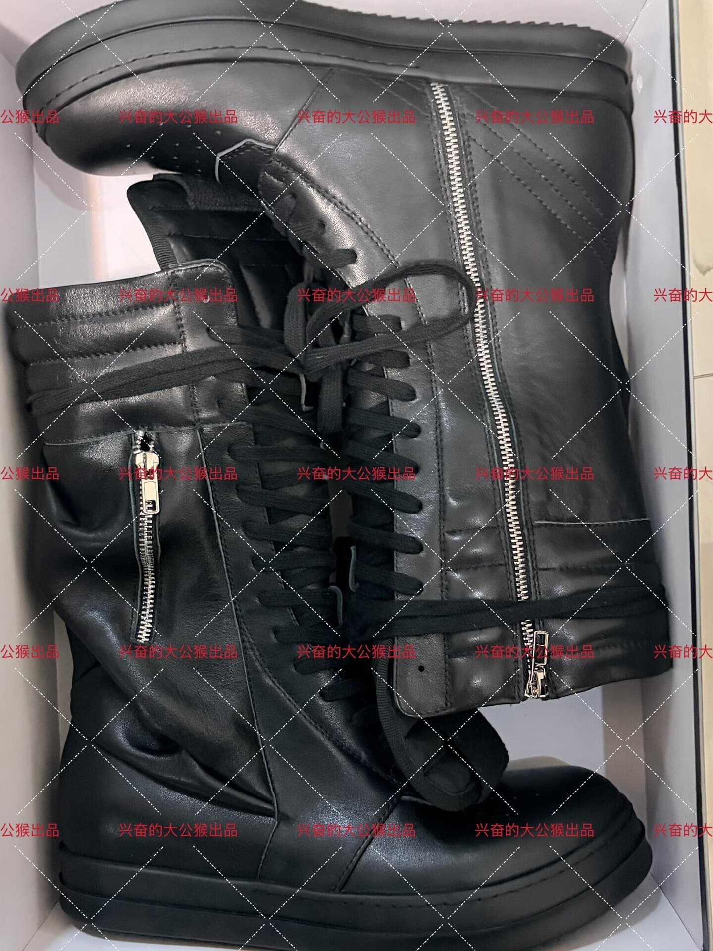 автомобиль rickowens main line с ультравысоким верхом черного цвета samurai