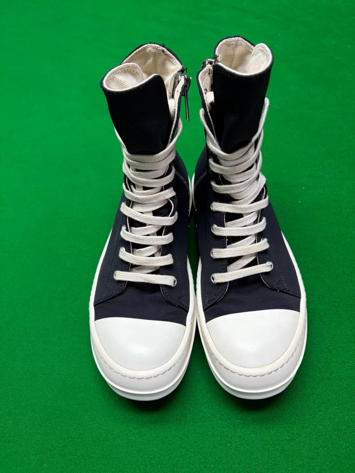 Кроссовки RICKOWENS DRKSHDW RO из сложного нейлона в крупный рубчик большого размера Converse