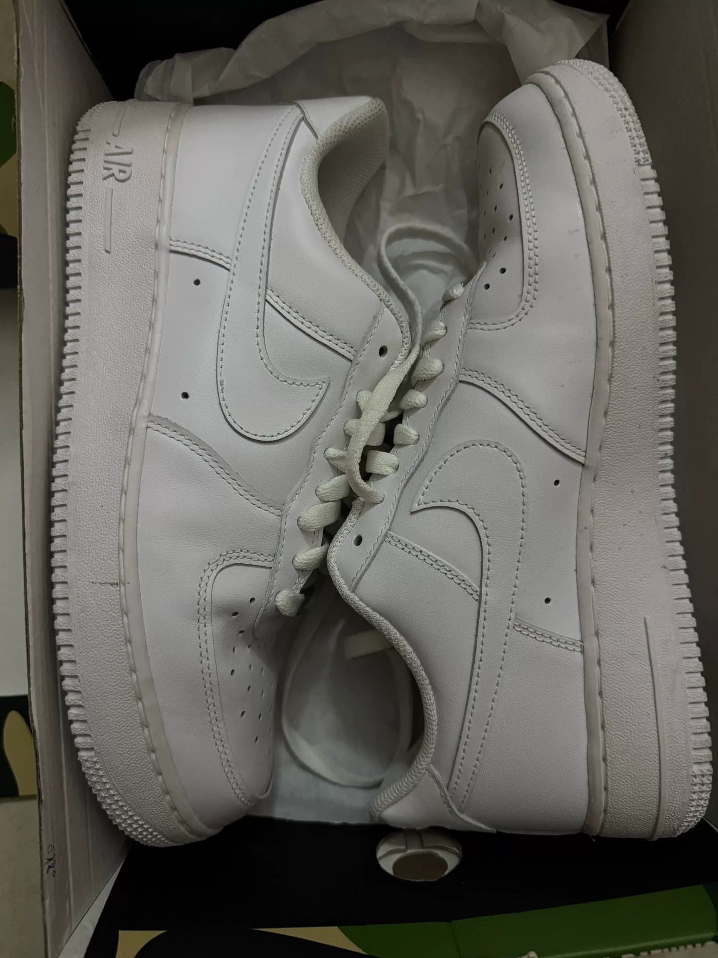Кроссовки Nike Air Force 1 Low с глубоким вырезом белого цвета genuine fidelity