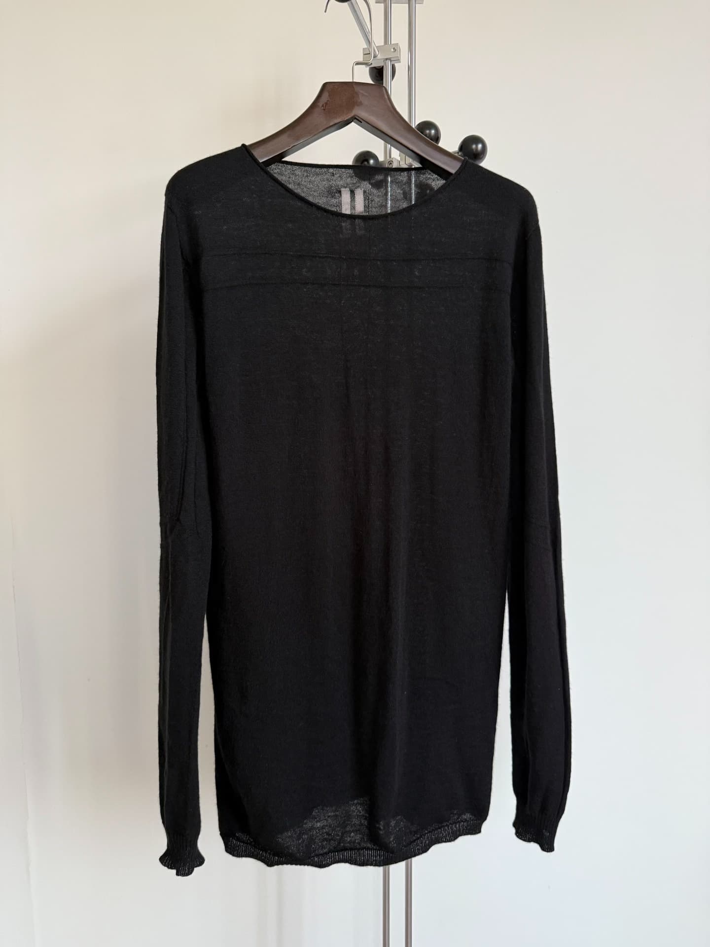 основа из шерстяного трикотажа rick owens ss23