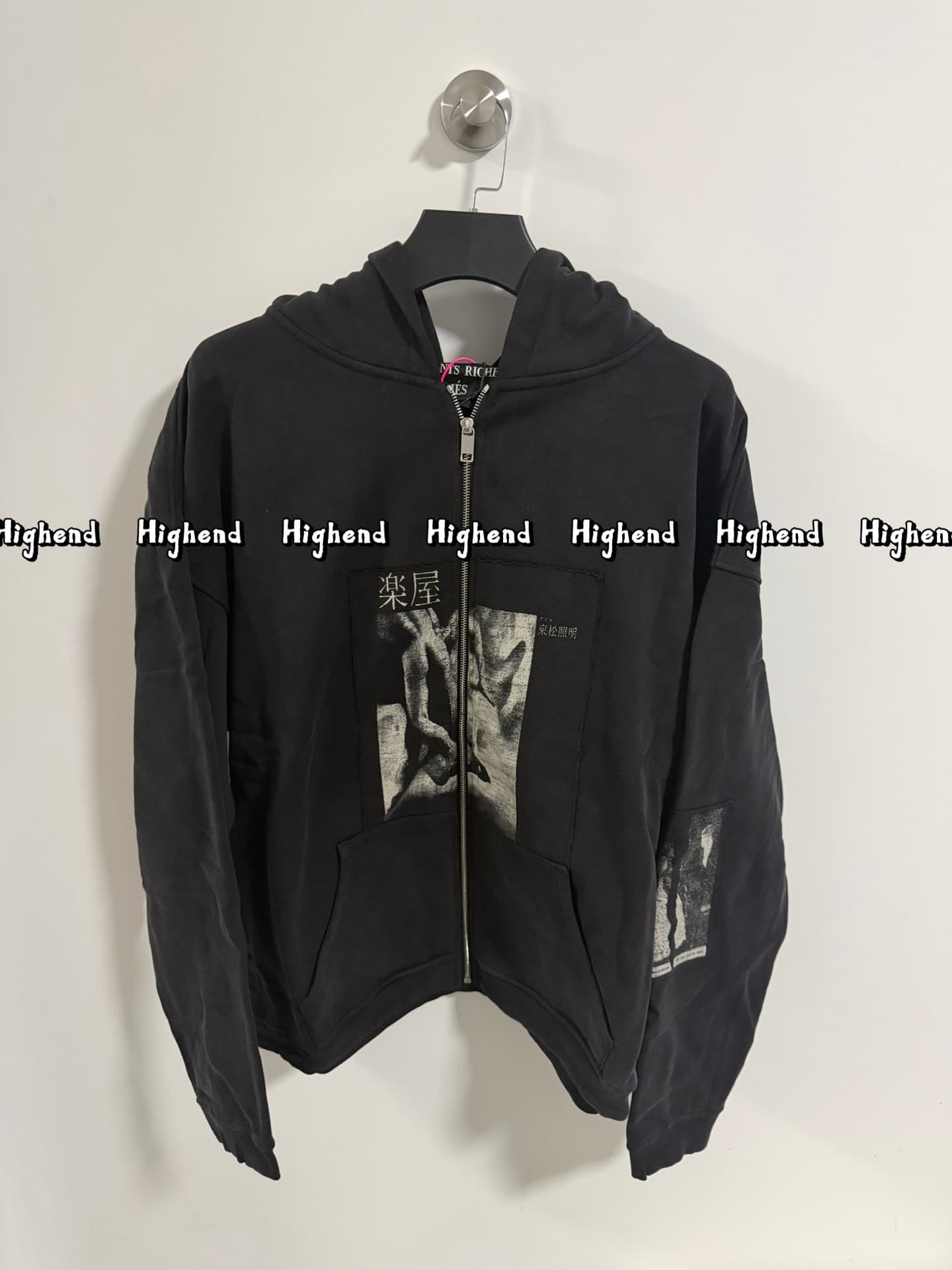 Роскошная застежка-молния второго поколения 24SS с принтом "Music House" от ERDEM