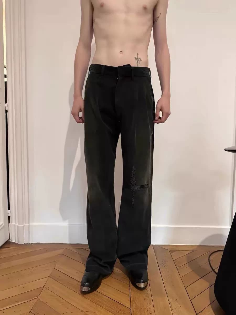 Enfants Riches из вельвета с отделкой 25fw