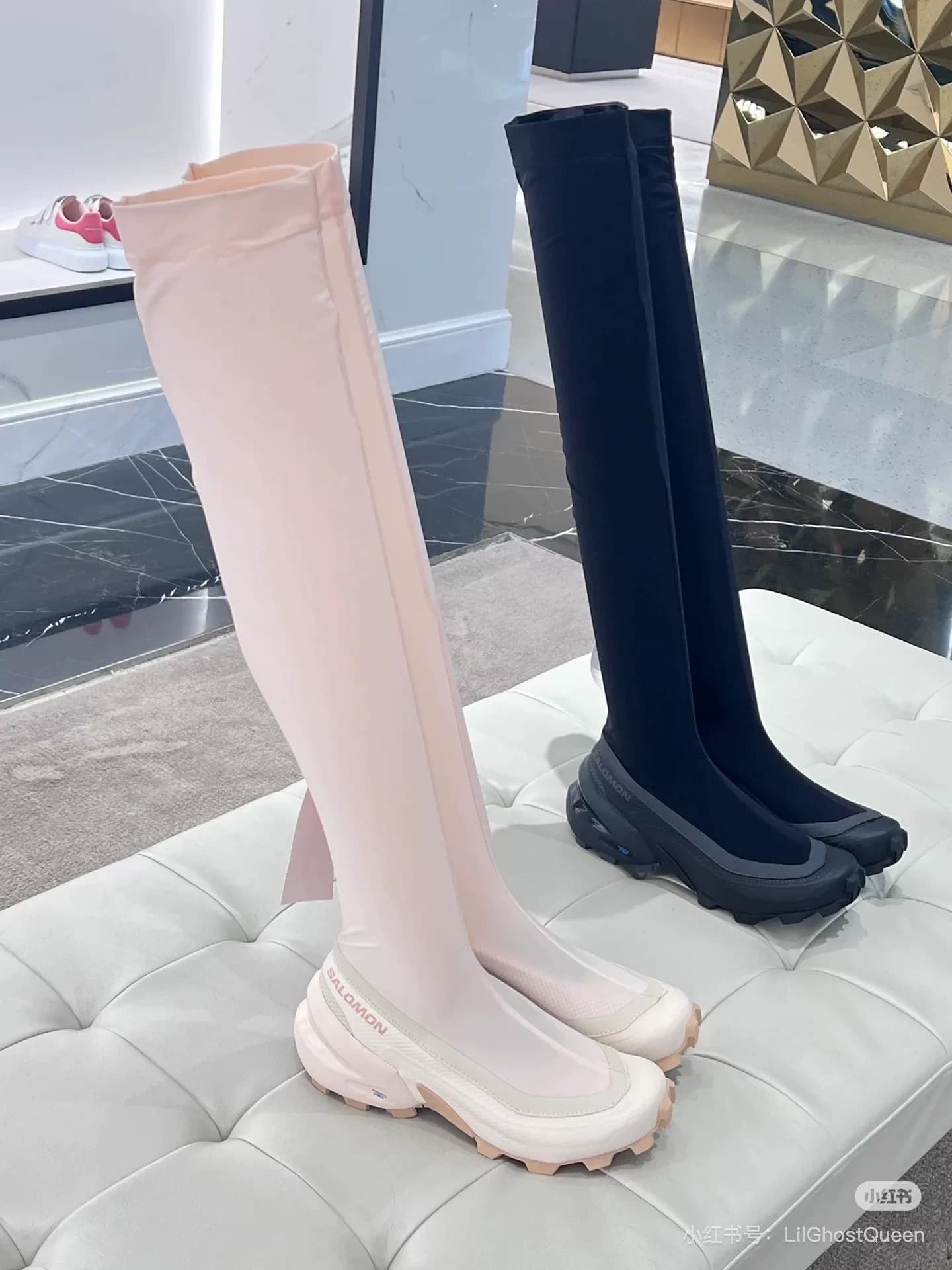 Совершенно новые кроссовки MM6 x SALOMON Salomon joint show для бега на открытом воздухе