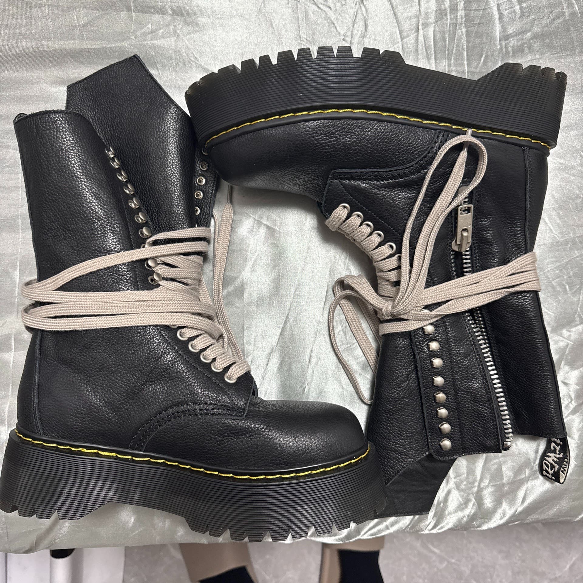 Совершенно новый аутентичный Rickowens X Dr.кобрендовая одежда martens