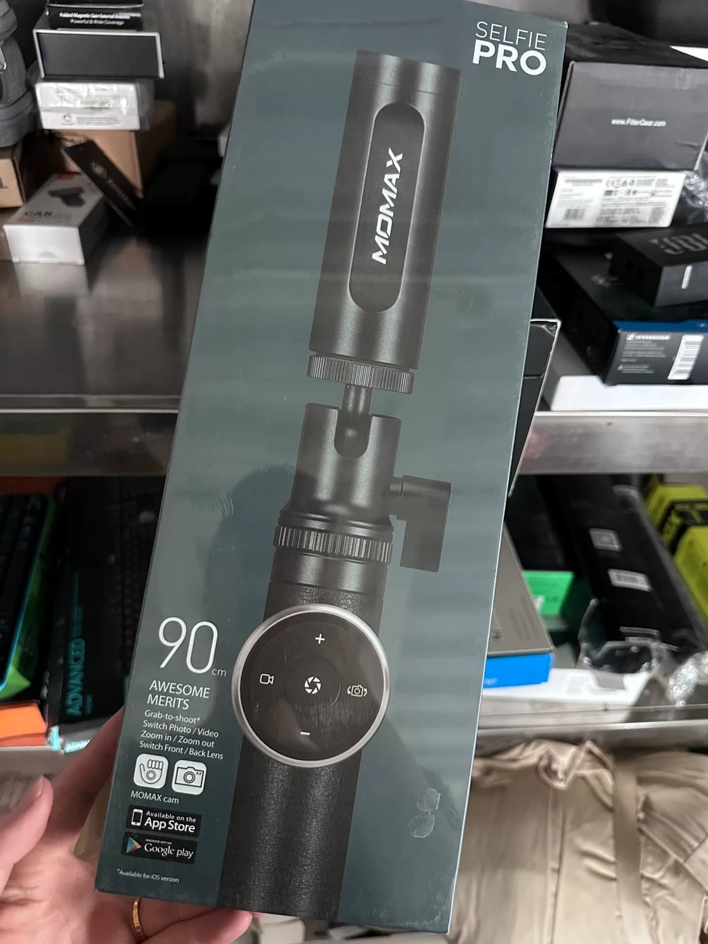 MOMAX Momax элитная селфи-палка высокого класса selfie artifact Bluetooth Apple Samsung Huawei Mini selfie