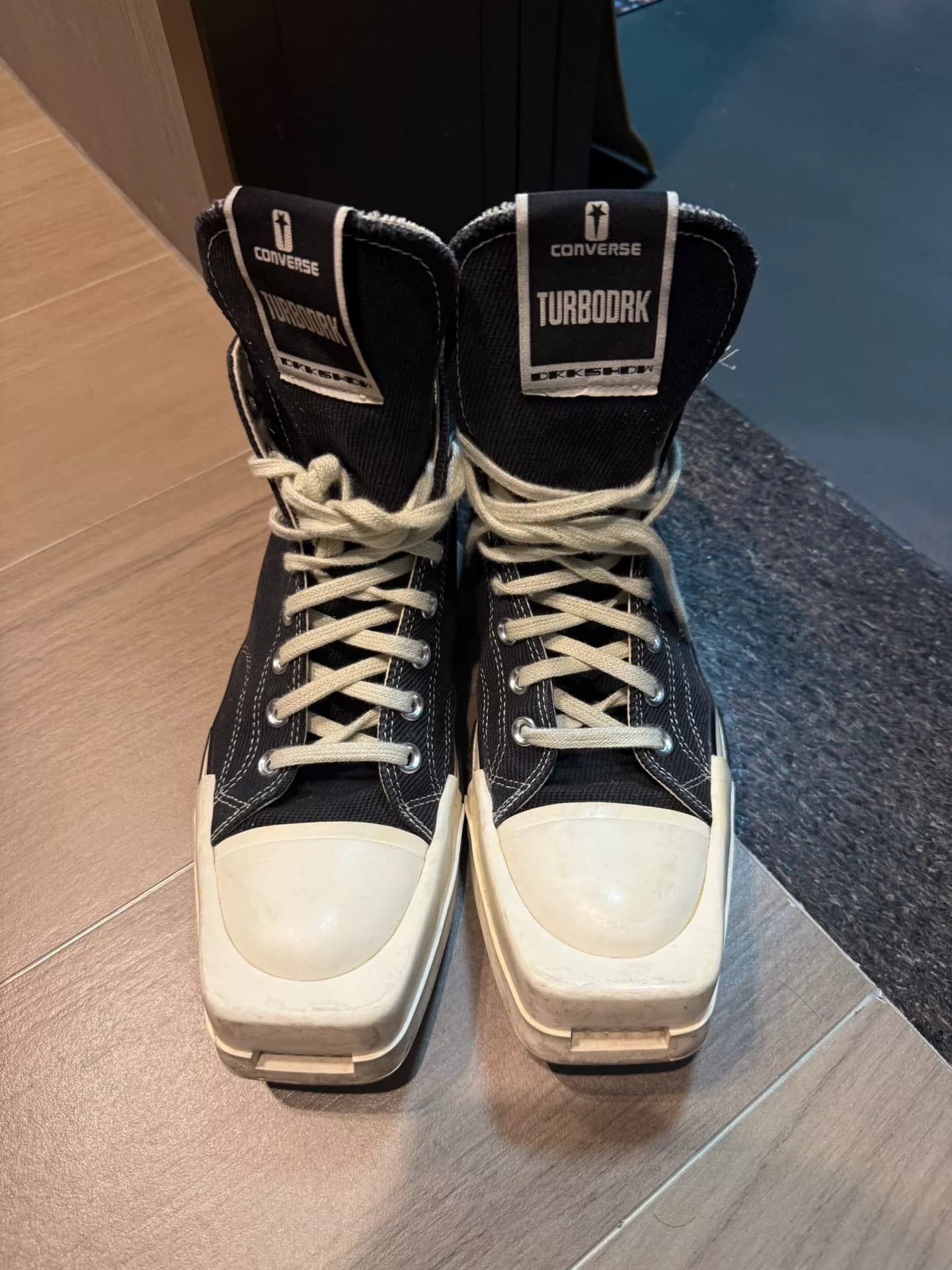 Рик Оуэнс Конверс - кобренд DRKSHDW Converse