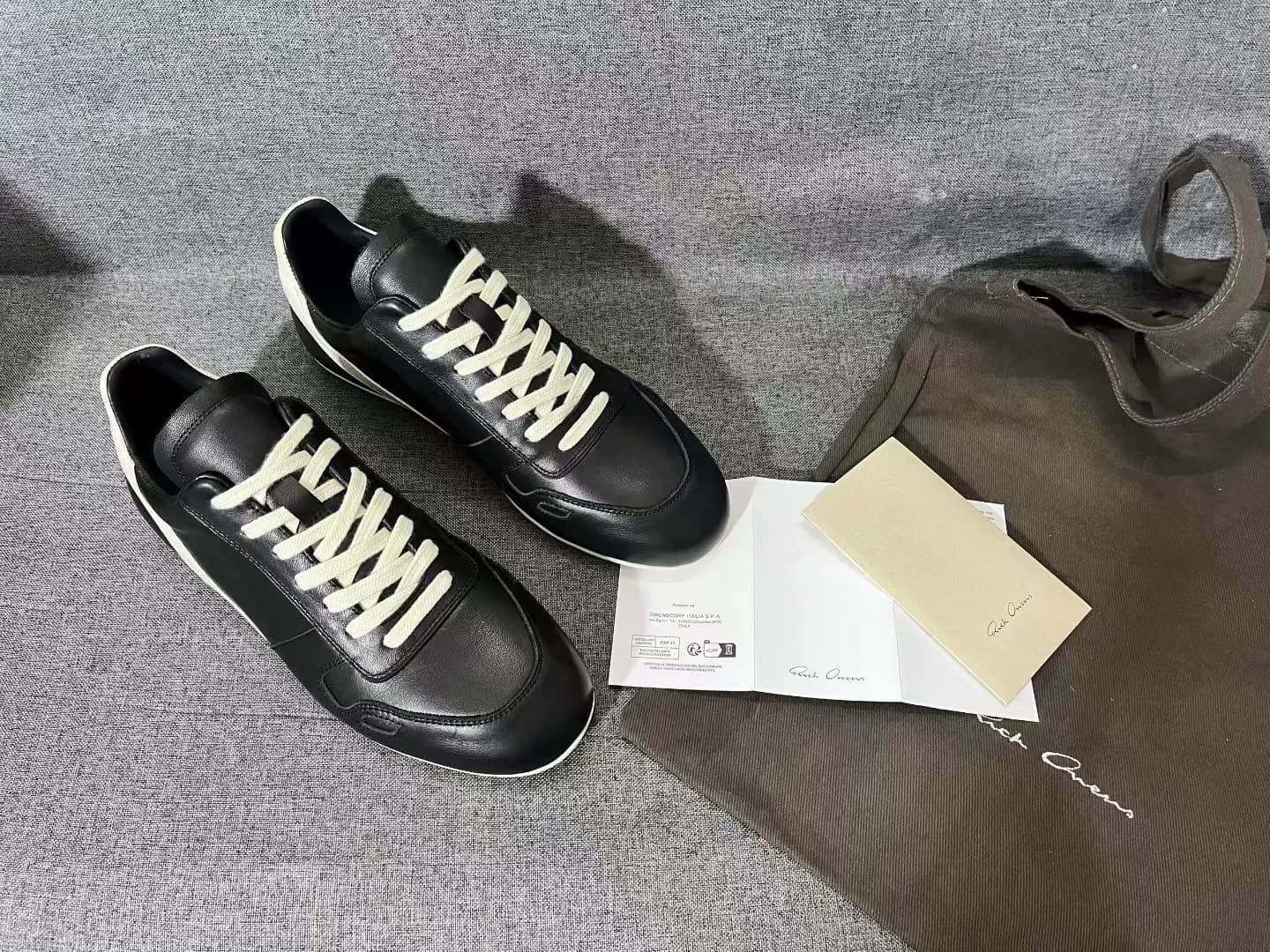 Осенне-зимняя новая немецкая спортивная обувь Rick Owens 25ss, повседневная обувь