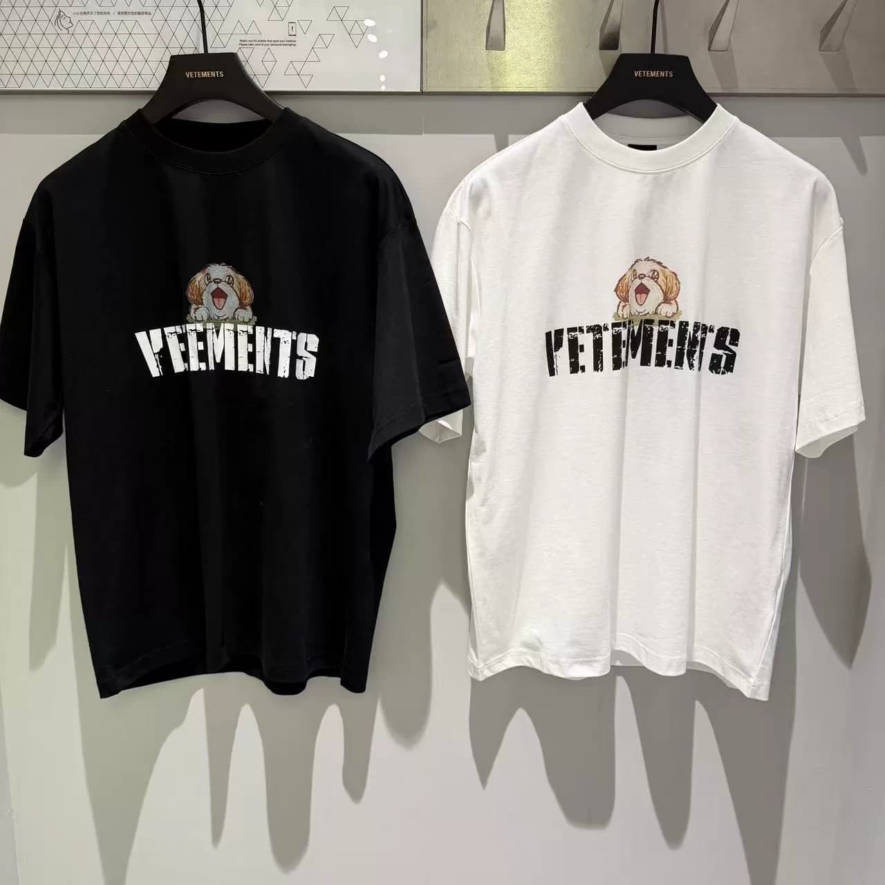 Новинка 2026 года от бренда VETEMENTS Witt Meng Tide с короткими рукавами