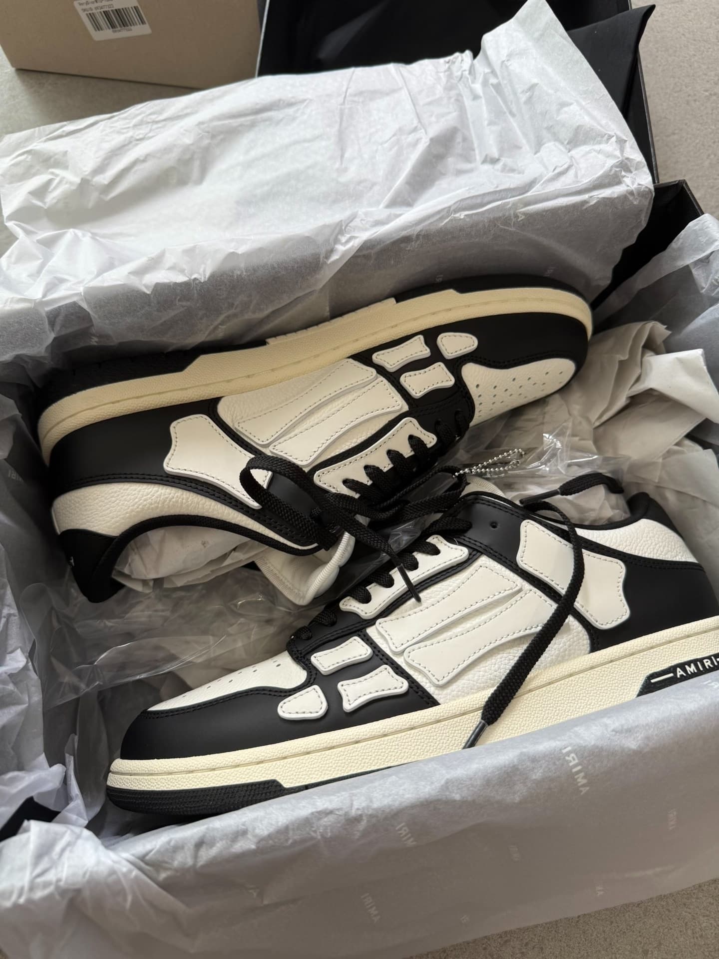 AMIRI white bone bone shoes кроссовки с низким берцем спортивная обувь